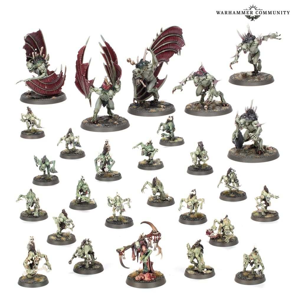 Games Workshop Tabletop Games > Games Workshop > Age of Sigmar Warhammer Age of Sigmar - Dawnbringers: Flesh-eater Courts – Jerrion’s Delegation 5011921200986 91-39
