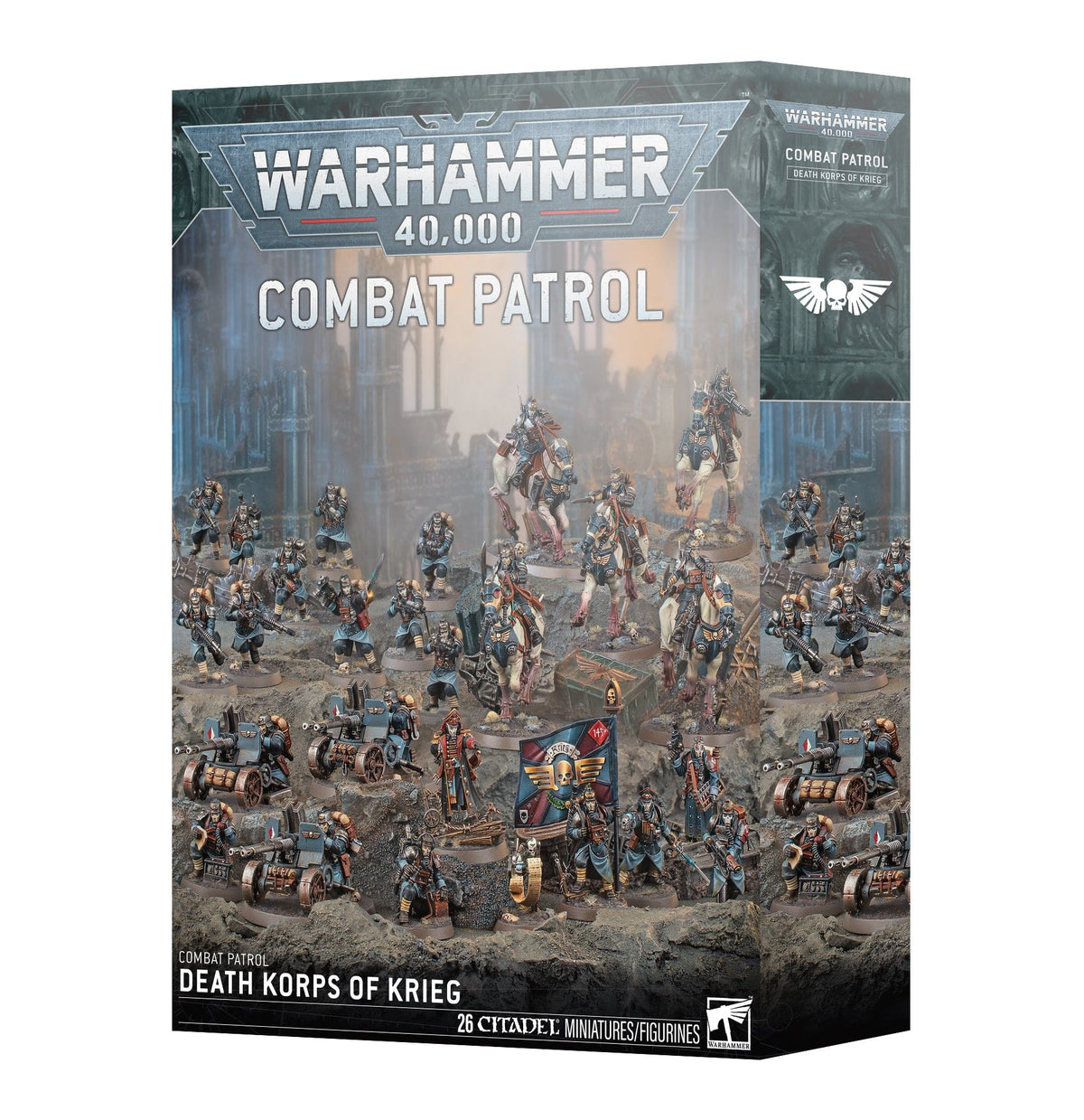 Games Workshop Games Workshop > Warhammer 40k Warhammer 40K - Death Korps of Krieg: Combat Patrol 501192124901 73-472