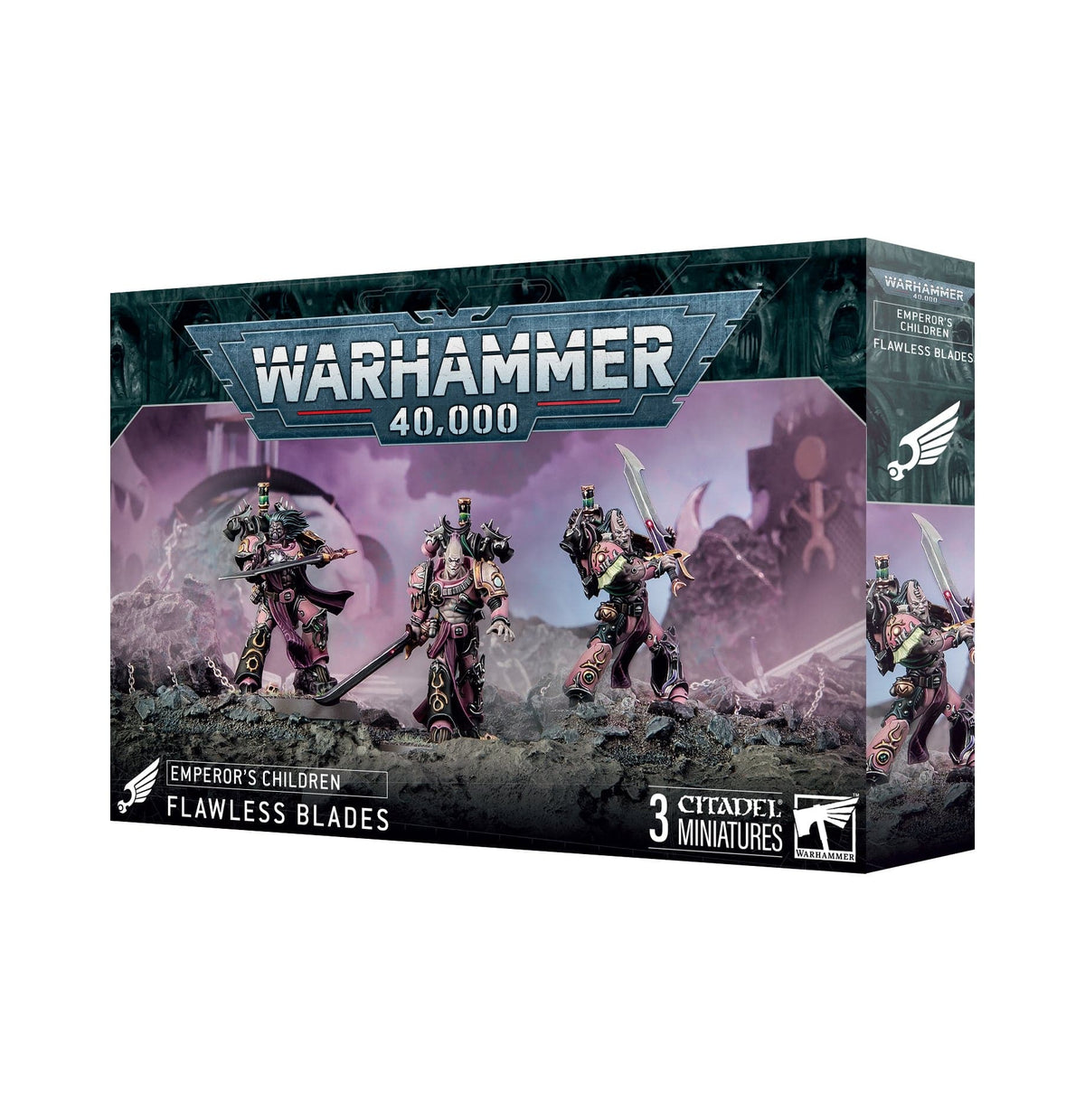 Games Workshop Games Workshop > Warhammer 40k Warhammer 40K - Emperor's Children: Flawless Blades 5011921225897 37-07