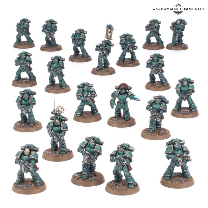 Games Workshop Tabletop Games > Games Workshop > Warhammer 40k Warhammer Horus Heresy - Legiones Astartes: MKIII Tactical Squad 5011921206056 31-68