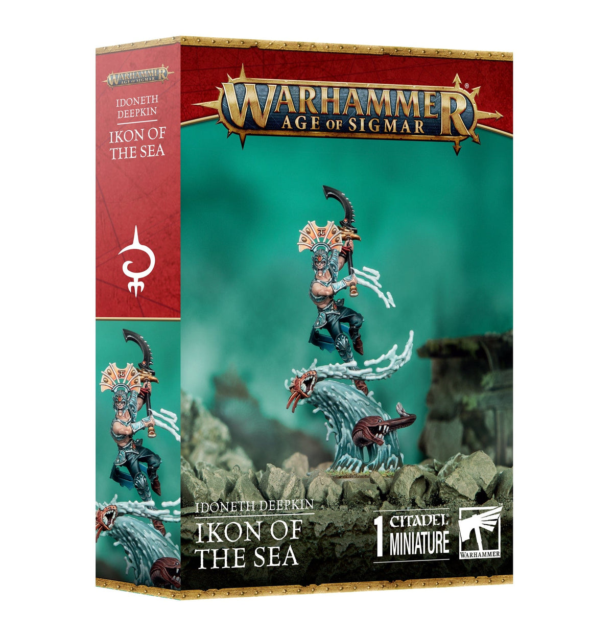 Games Workshop Games Workshop > Warhammer 40k Warhammer 40K - Idoneth Deepkin: Ikon of the Sea 5011921226160 87-39