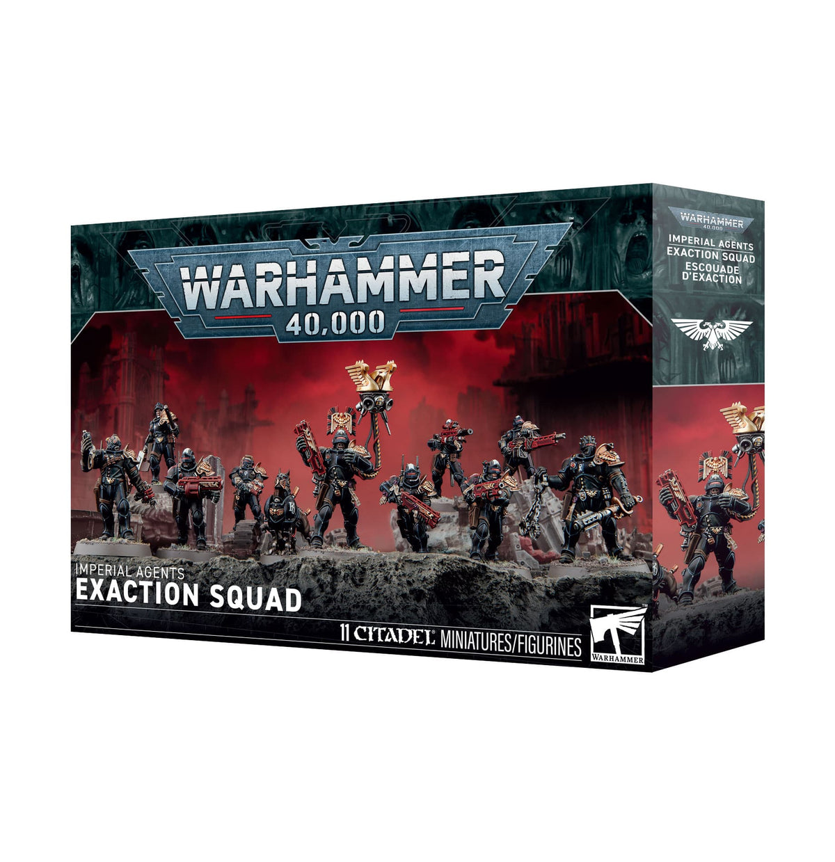 Games Workshop Games Workshop > Warhammer 40k Warhammer 40K - Imperial Agents: Exaction Squad 5011921273317 68-29