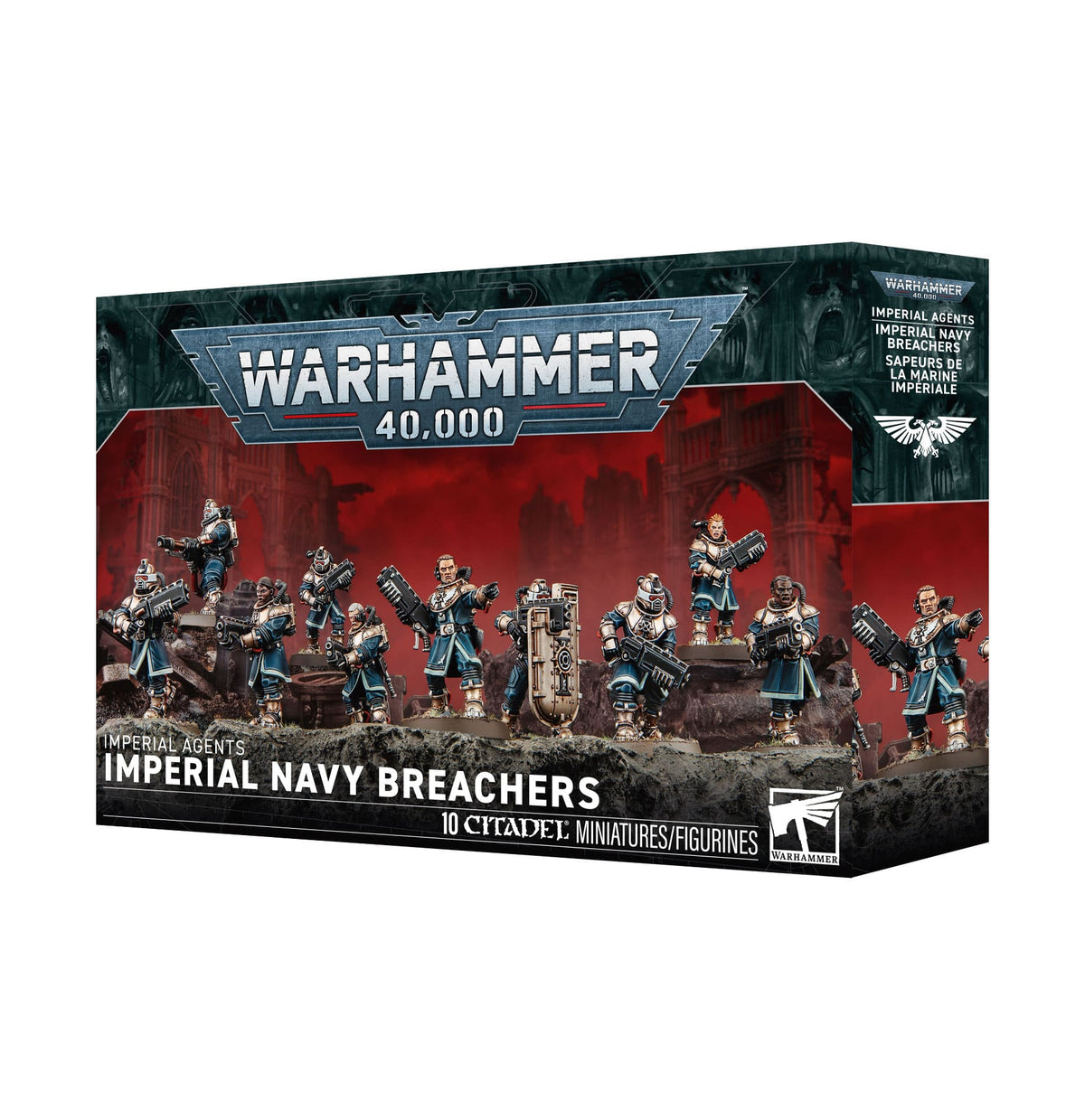 Games Workshop Games Workshop > Warhammer 40k Warhammer 40K - Imperial Agents: Imperial Navy Breachers 5011921273294 68-30