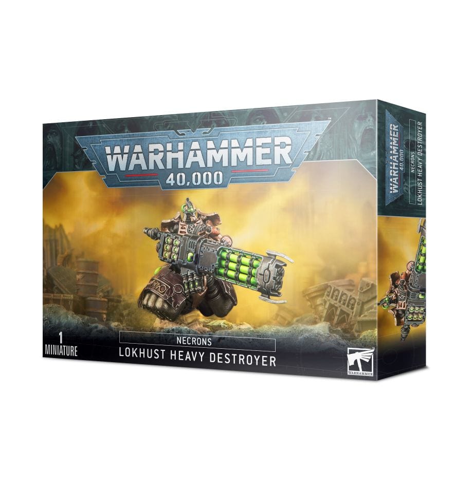 Games Workshop Tabletop Games > Games Workshop > Warhammer 40k > Necrons Warhammer - 40k: Necrons - Lokhust Heavy Destroyer 5011921133925 49-28