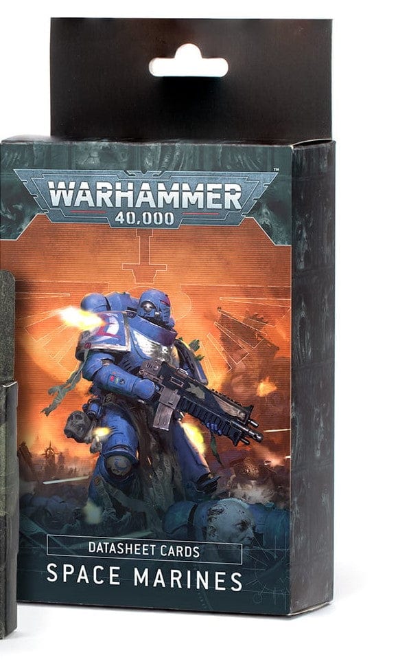 Games Workshop Tabletop Games > Games Workshop > Warhammer 40k > Space Marines Warhammer 40k - Space Marines: Datasheet Cards (10E) 5011921216345 48-02