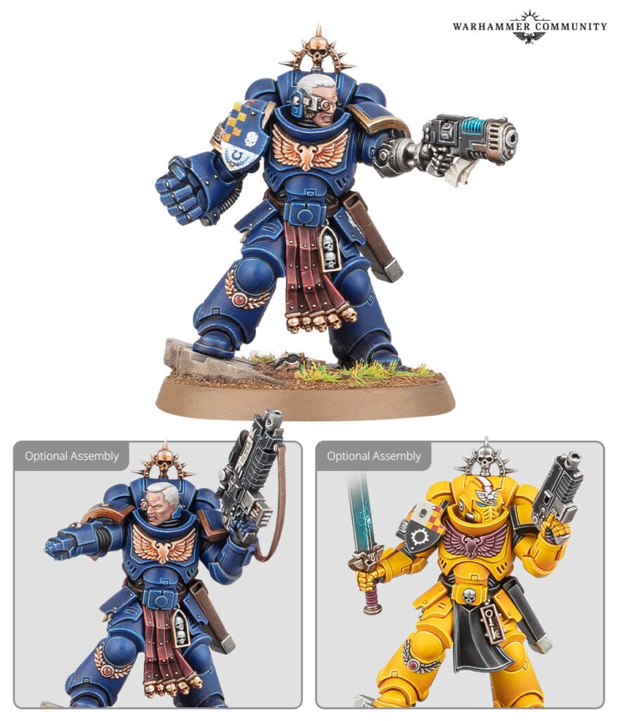 Games Workshop Tabletop Games > Games Workshop > Warhammer 40k > Space Marines Warhammer 40k - Space Marines: Lieutenant 5011921177943 48-73
