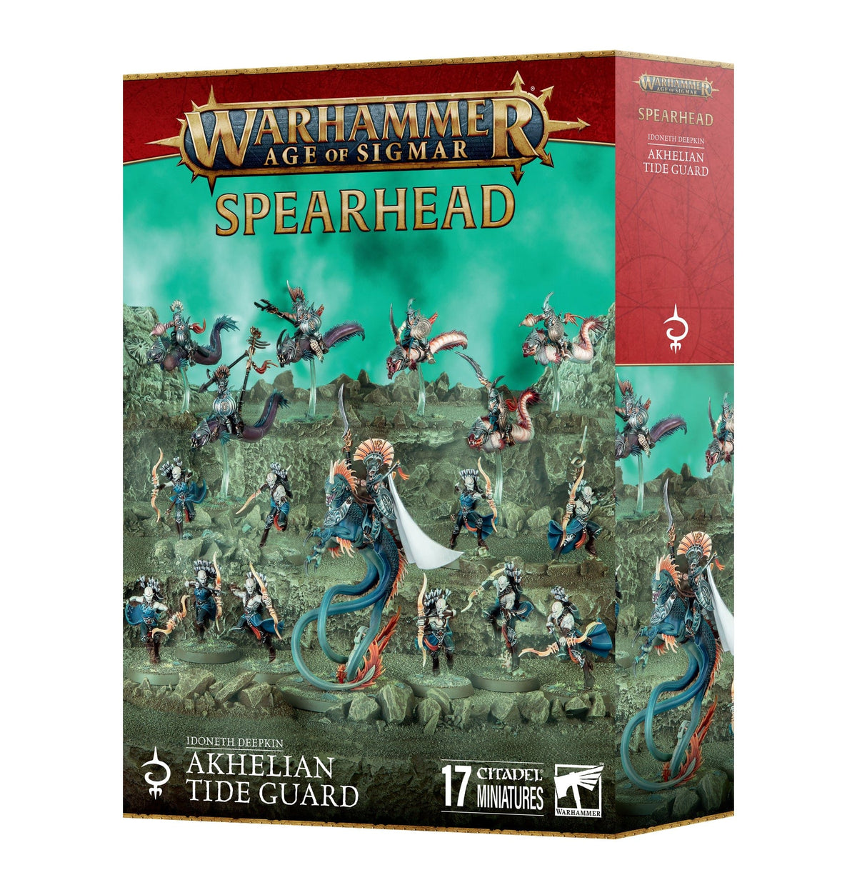 Games Workshop Games Workshop > Warhammer 40k Warhammer 40K - Spearhead I/Deepkin Akhelian Tide Guard 5011921226139 70-873