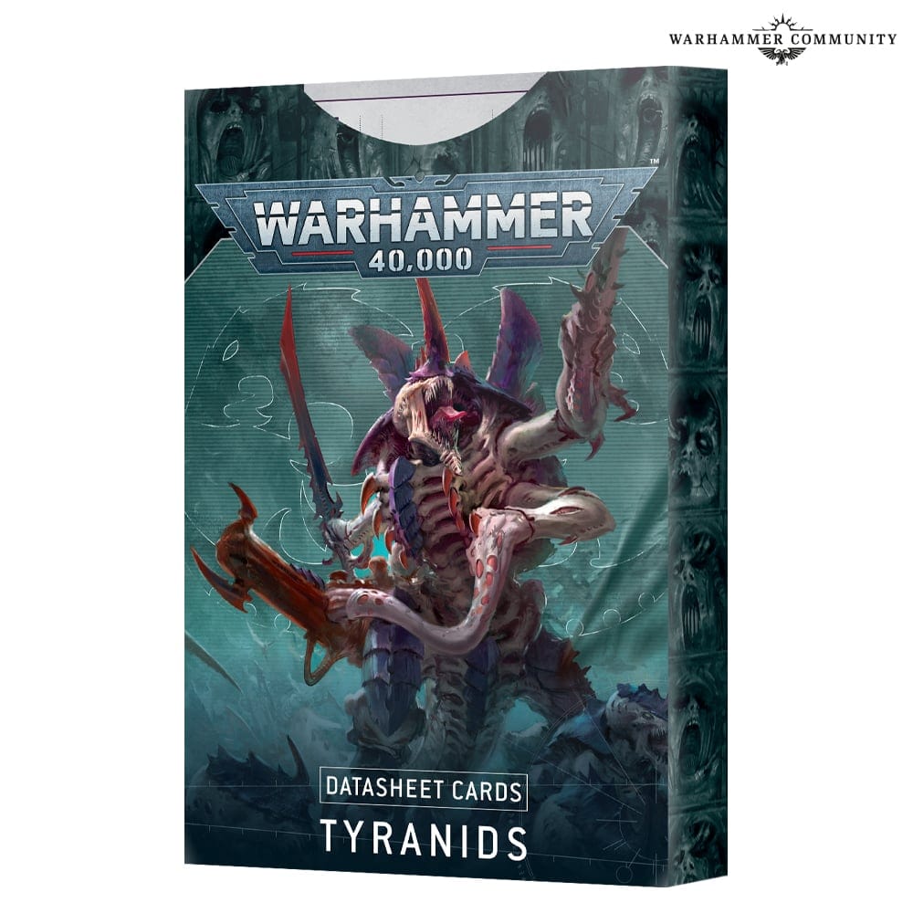 Games Workshop Tabletop Games > Games Workshop > Warhammer 40k > Tyranids Warhammer 40k - Tyranids: Datasheet Cards 10E 5011921216598 51-02