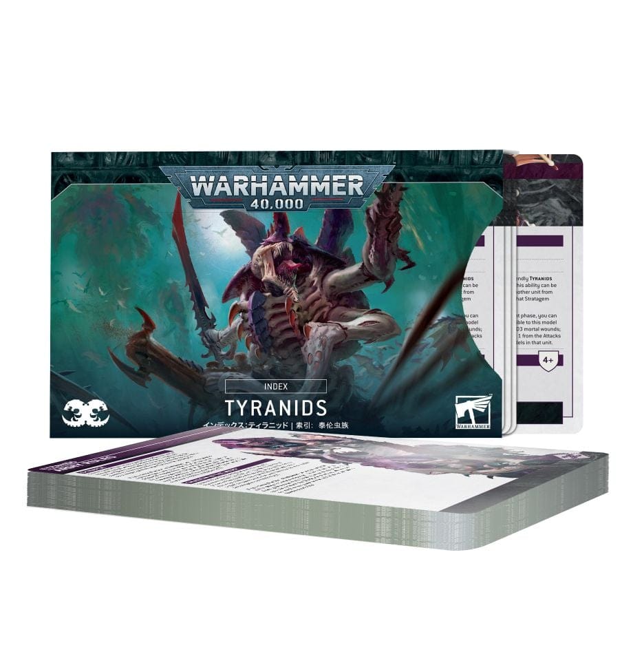Games Workshop Tabletop Games > Games Workshop > Warhammer 40k > Index Cards Warhammer 40k: Tyranids Index Cards (10E) 5011921209323 72-51