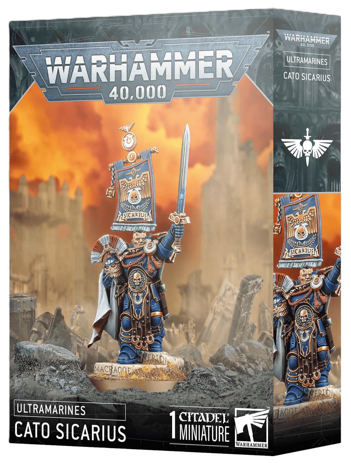 Games Workshop Games Workshop > Warhammer 40k Warhammer 40k - Ultramarines: Cato Sicarius 5011921248742 55-73
