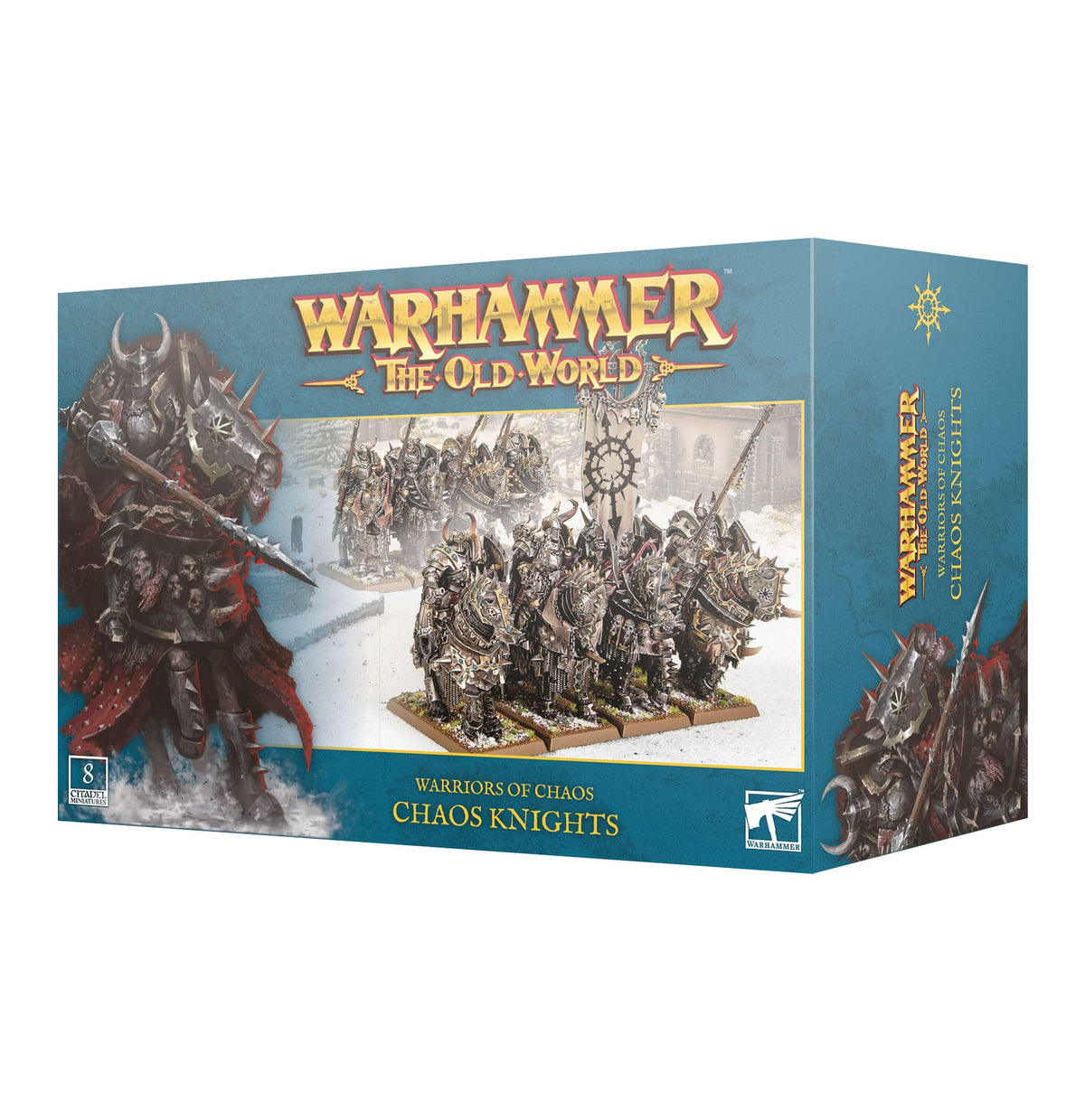 Games Workshop Games Workshop > Warhammer 40k WARHAMMER 40K - WARRIORS OF CHAOS: CHAOS KNIGHTS 5011921266937 08-20