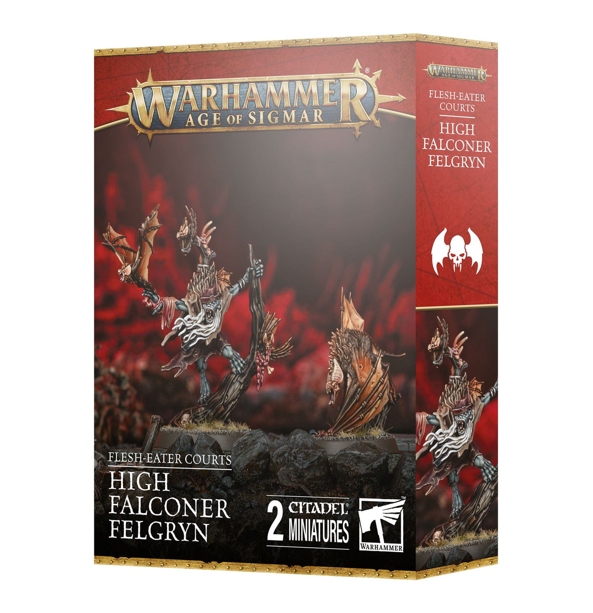 Games Workshop Tabletop Games > Games Workshop > Age of Sigmar Warhammer 40K - Age of Sigmar: FLESH-EATER COURTS HIGH FALCONER FELGRYN 5011921241729 91-87