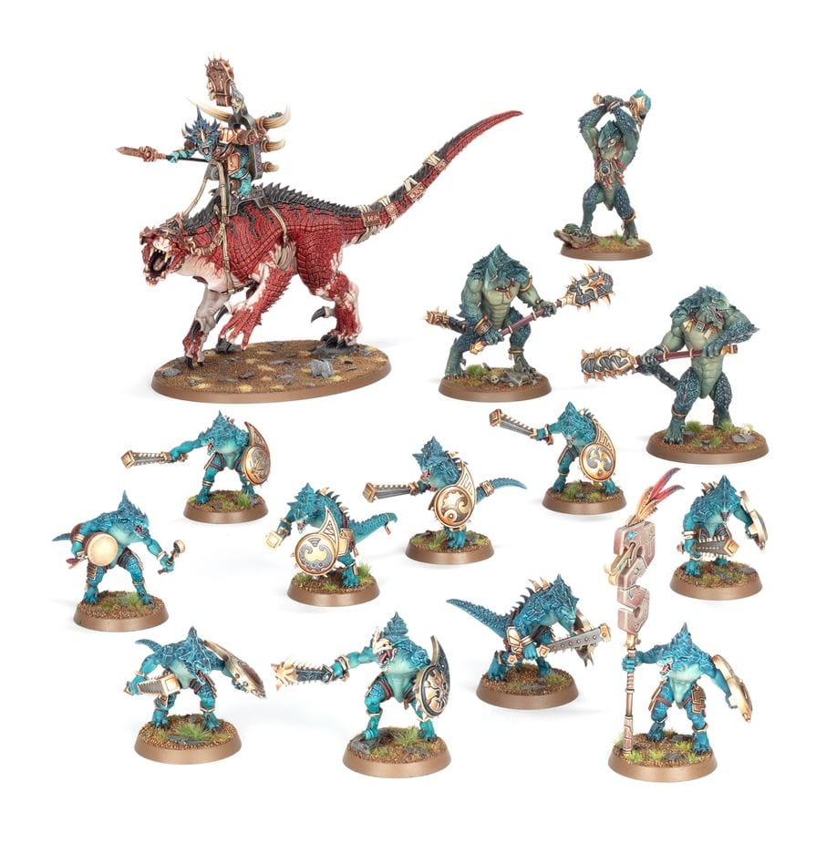 Games Workshop Tabletop Games > Games Workshop > Age of Sigmar Warhammer 40k: Age of Sigmar - Spearhead, Seraphon 5011921228768 70-881