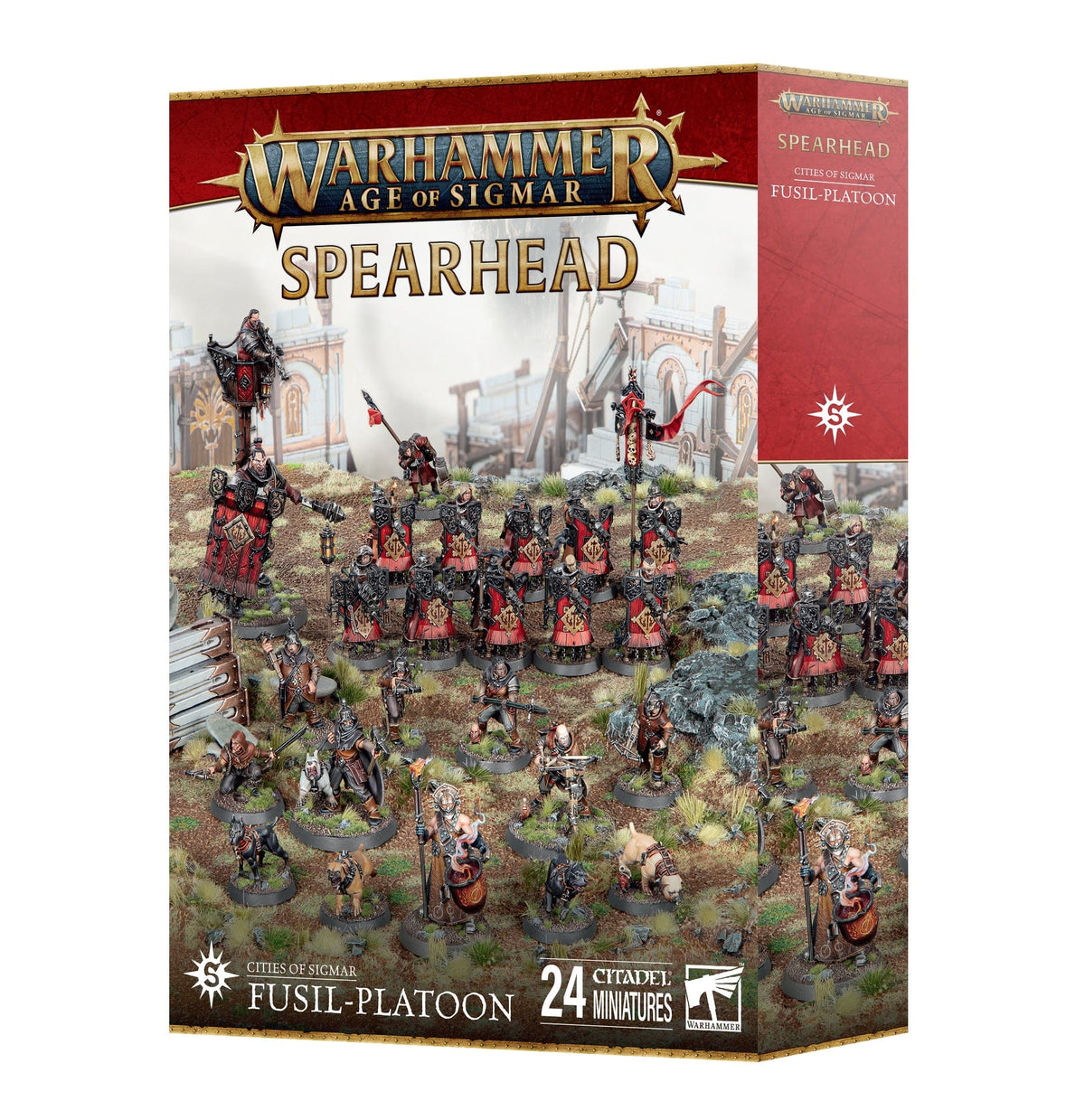 Games Workshop Tabletop Games > Games Workshop > Age of Sigmar Warhammer 40K - Spearhead Cities of Sigmar Fusil-Platoon 5011921249411 70-862