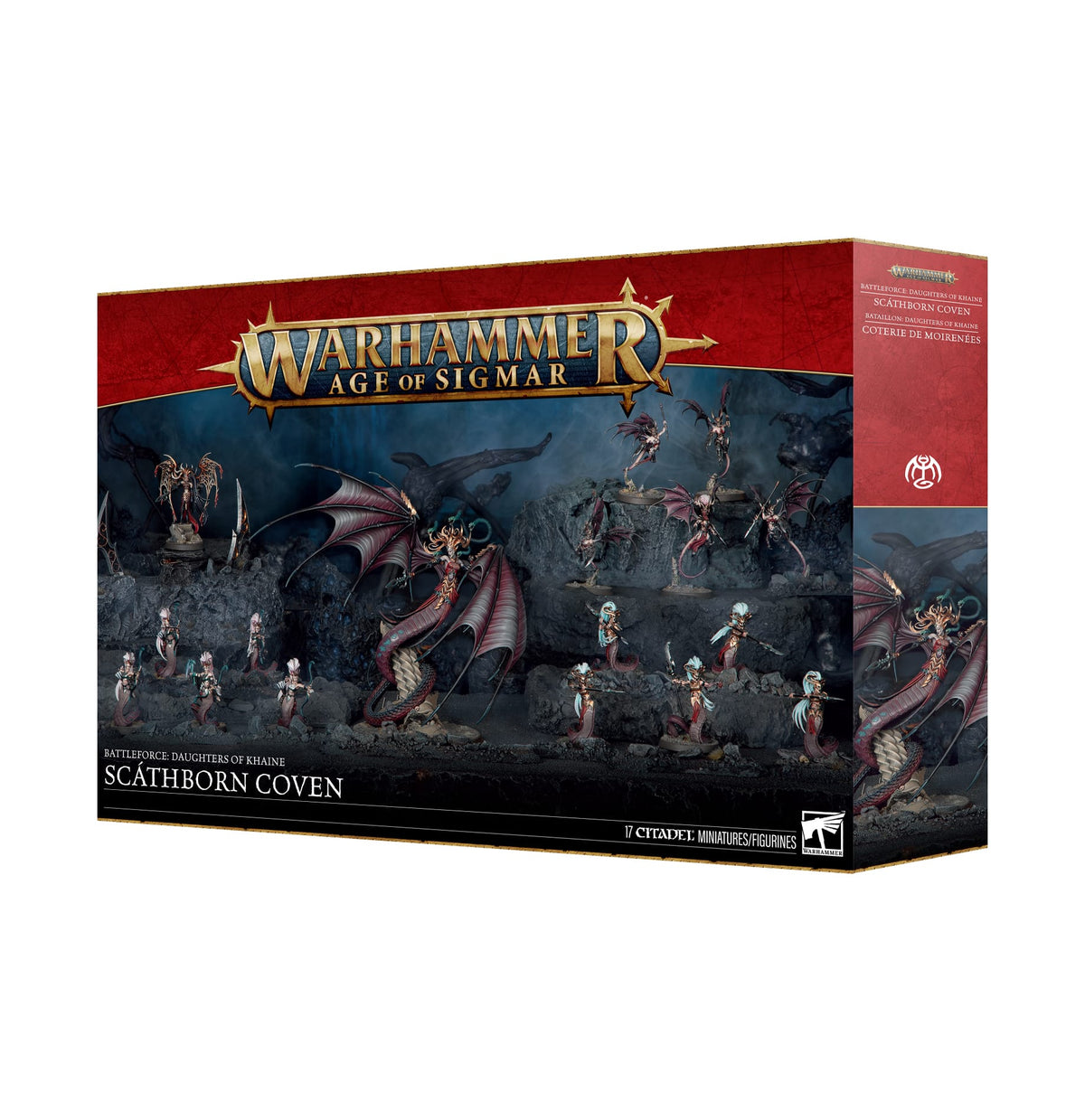 Games Workshop Tabletop Games > Games Workshop > Age of Sigmar Warhammer Age of Sigmar - Daughters of Khaine: Battleforce Scathborn Coven 5011921270231 85-67