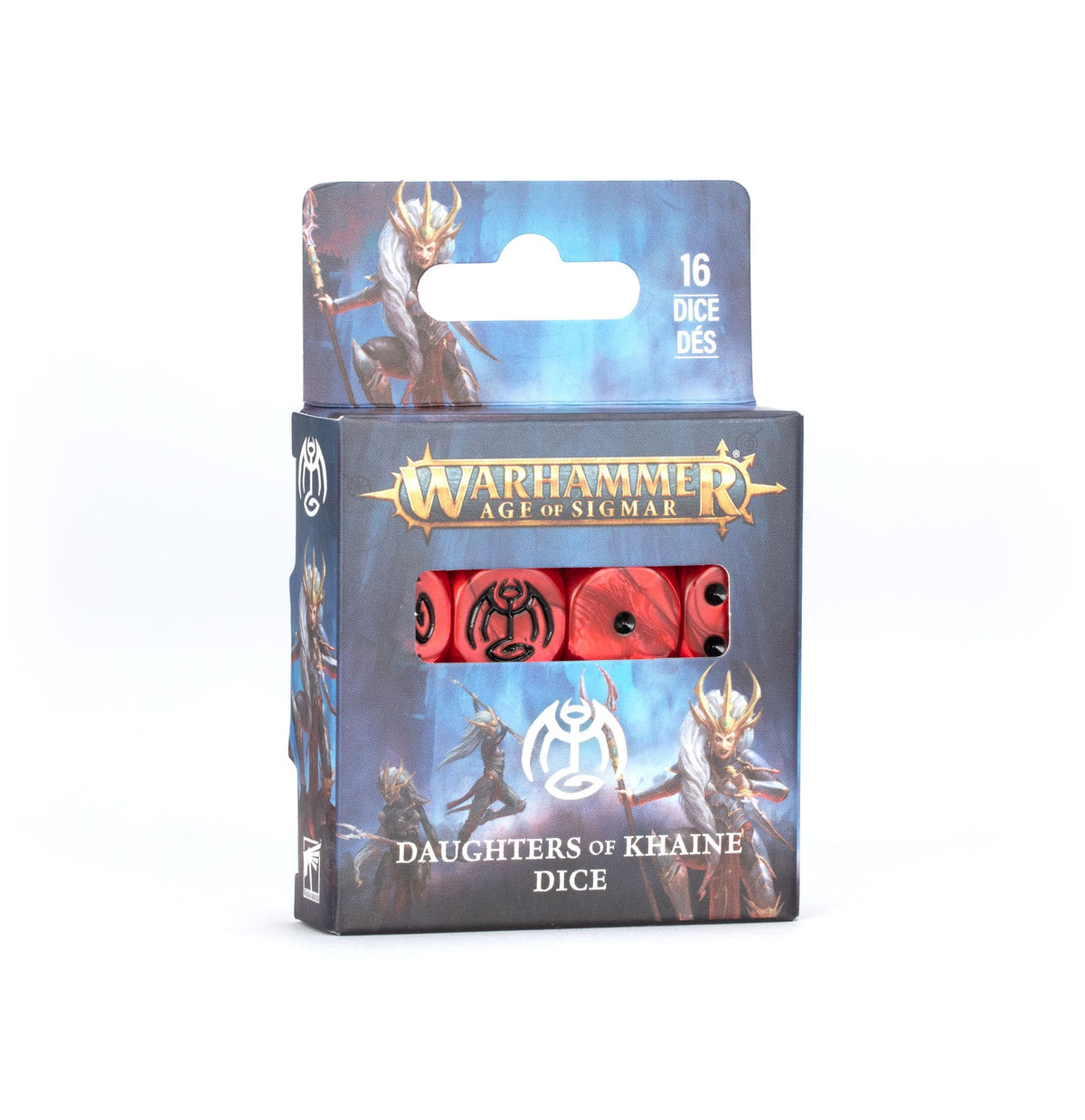 Games Workshop Tabletop Games > Games Workshop > Age of Sigmar Warhammer Age of Sigmar - Daughters Of Khaine Dice-Set 5011921257942 85-23