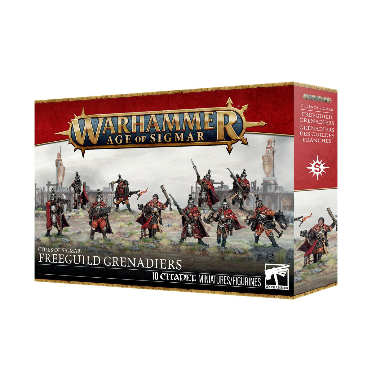 Games Workshop Tabletop Games > Games Workshop > Age of Sigmar Warhammer: Age of Sigmar - Freeguild Grenadiers 5011921259502 86-54