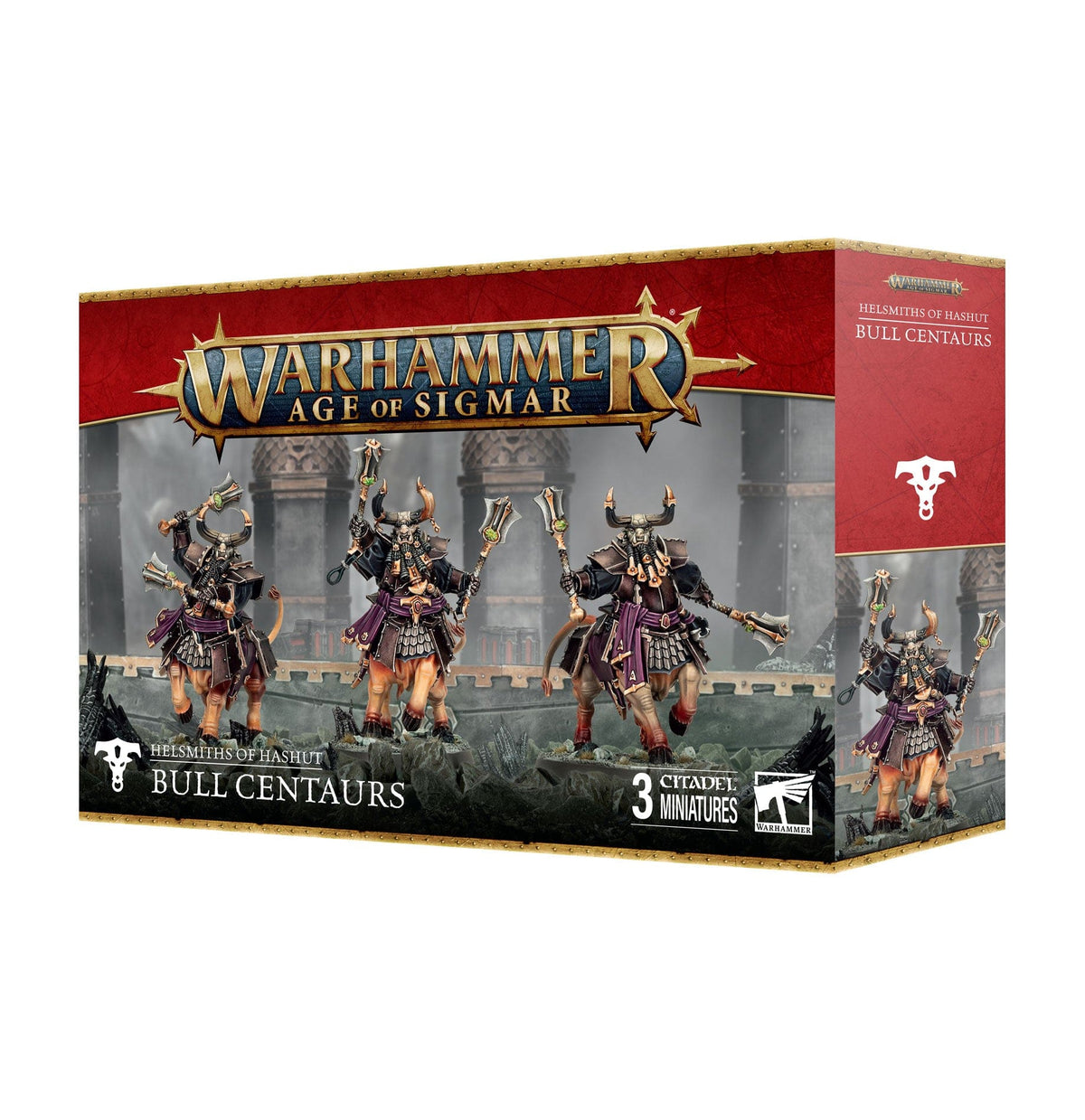 Games Workshop Tabletop Games > Games Workshop > Age of Sigmar Warhammer Age of Sigmar - Helsmiths of Hashut: Bull Centaurs 5011921241675 82-03