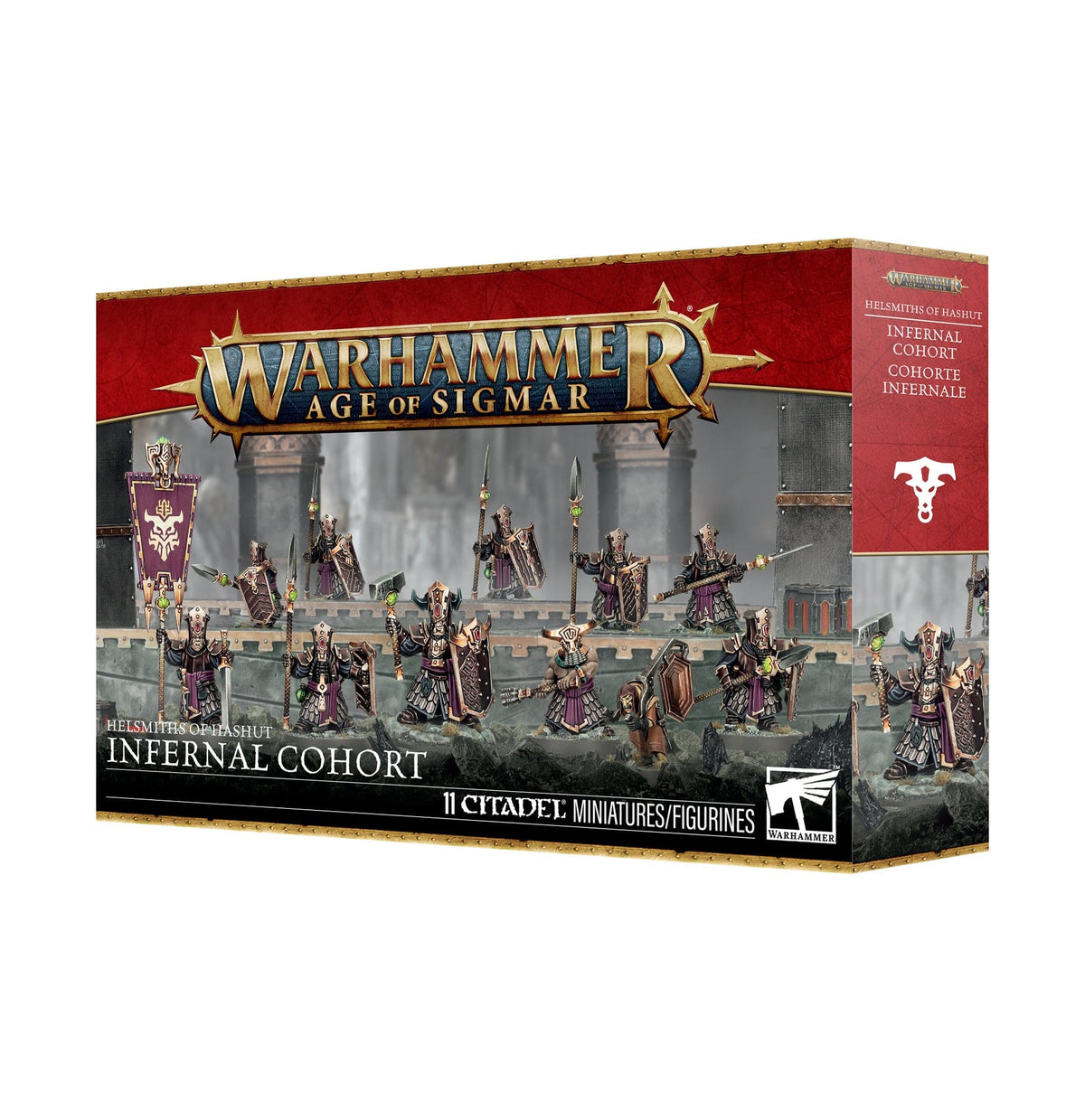 Games Workshop Tabletop Games > Games Workshop > Age of Sigmar Warhammer Age of Sigmar - Helsmiths of Hashut: Infernal Cohort 5011921241637 82-12