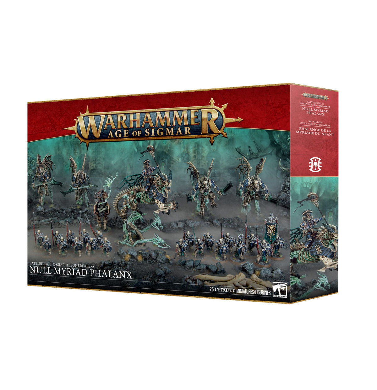 Games Workshop Tabletop Games > Games Workshop > Age of Sigmar Warhammer Age of Sigmar - Ossiarch Bonereapers Null Myriad Phalanx 5011921270224 94-15