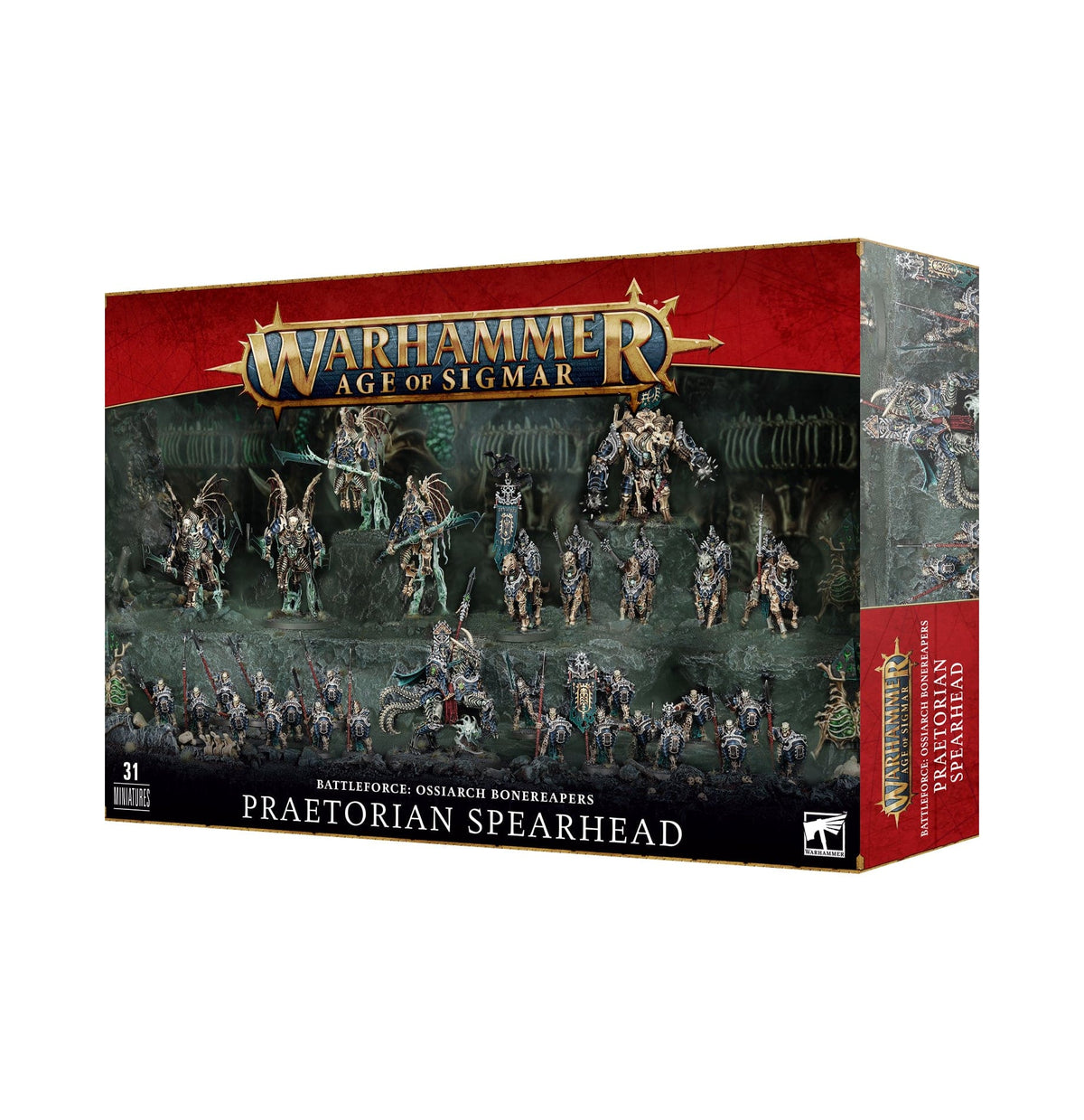 Games Workshop Tabletop Games > Games Workshop > Age of Sigmar Warhammer Age of Sigmar - Ossiarch Bonereapers: Praetorian Spearhead 5011921205646 94-44