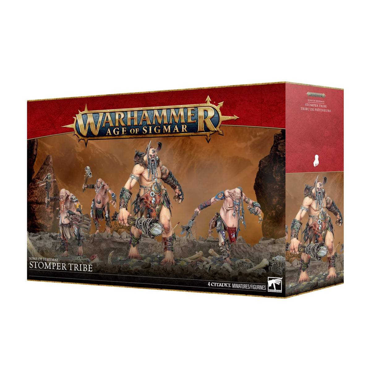 Games Workshop Tabletop Games > Games Workshop > Age of Sigmar Warhammer: Age of Sigmar - Sons of Behemat: Stomper Tribe 5011921267422 93-13