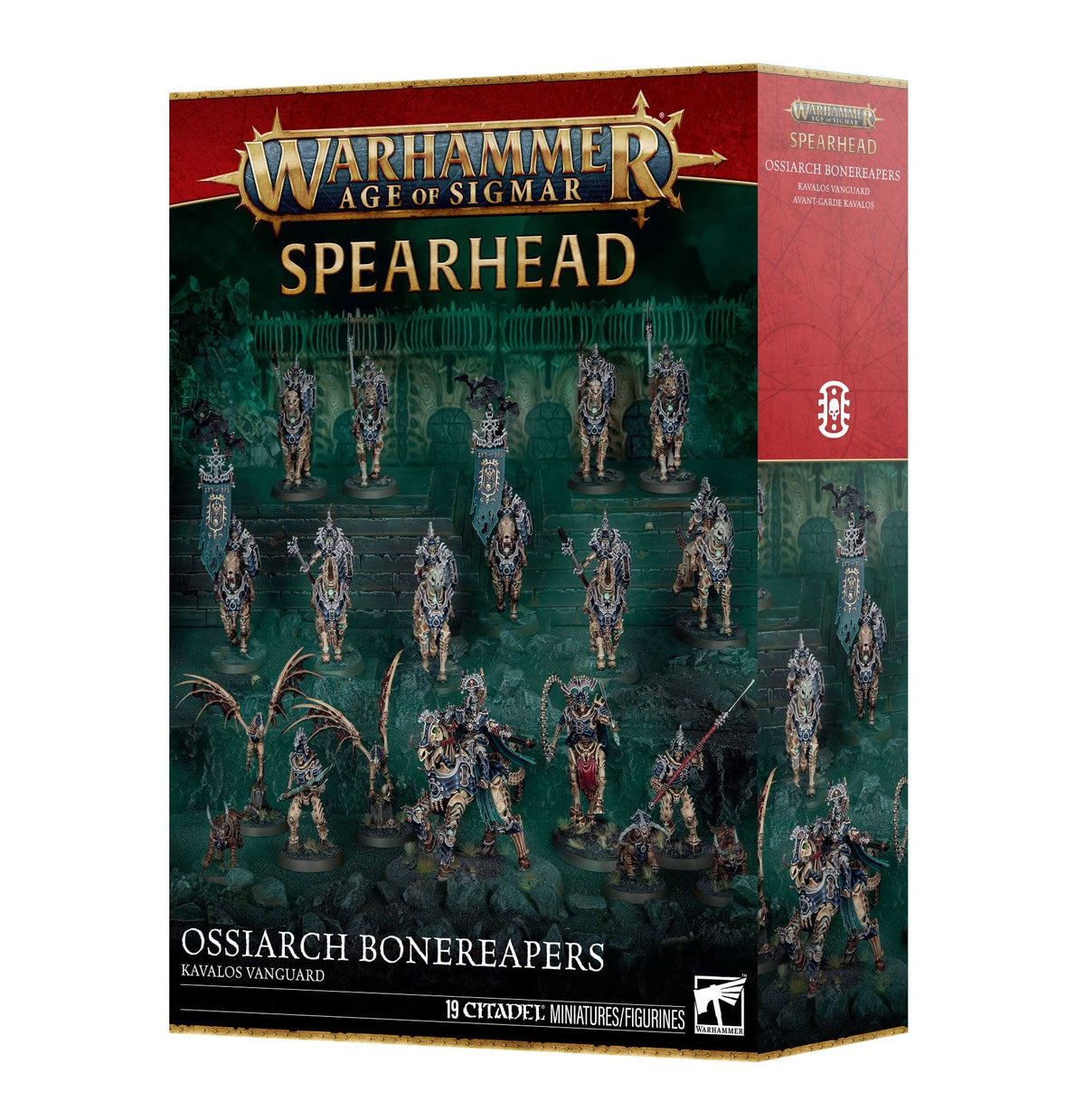Games Workshop Tabletop Games > Games Workshop > Age of Sigmar Warhammer Age of Sigmar - Spearhead Ossiarch Bonereapers: Kavalos Vanguard 5011921249350 70-943