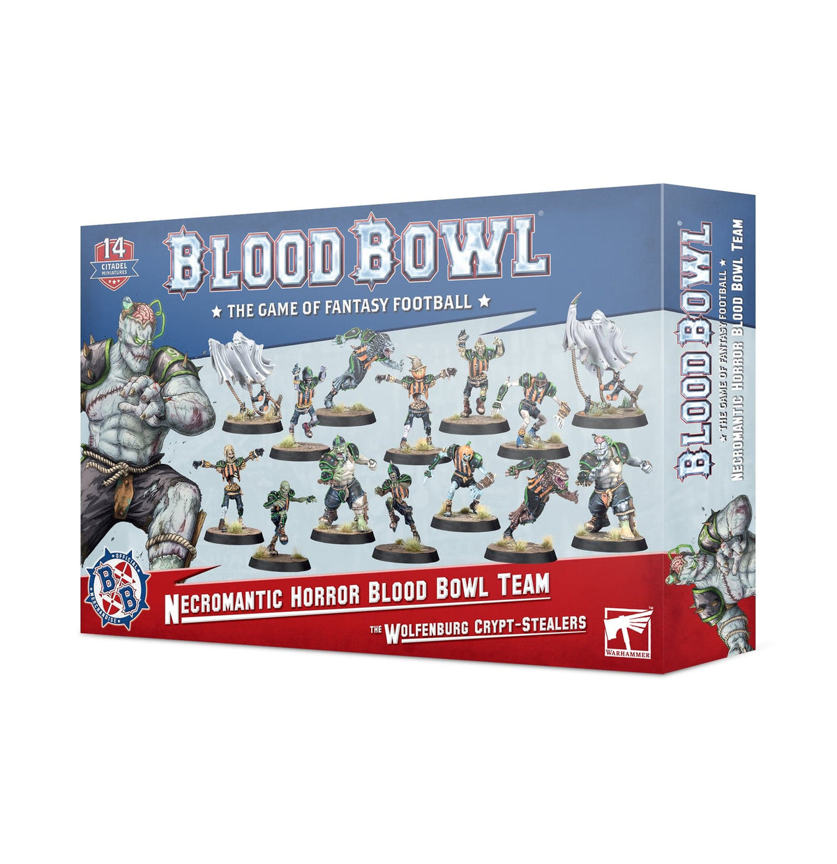 Games Workshop Tabletop Games > Games Workshop > Blood Bowl Blood Bowl - Necromantic Horror Team 5011921138838 202-07