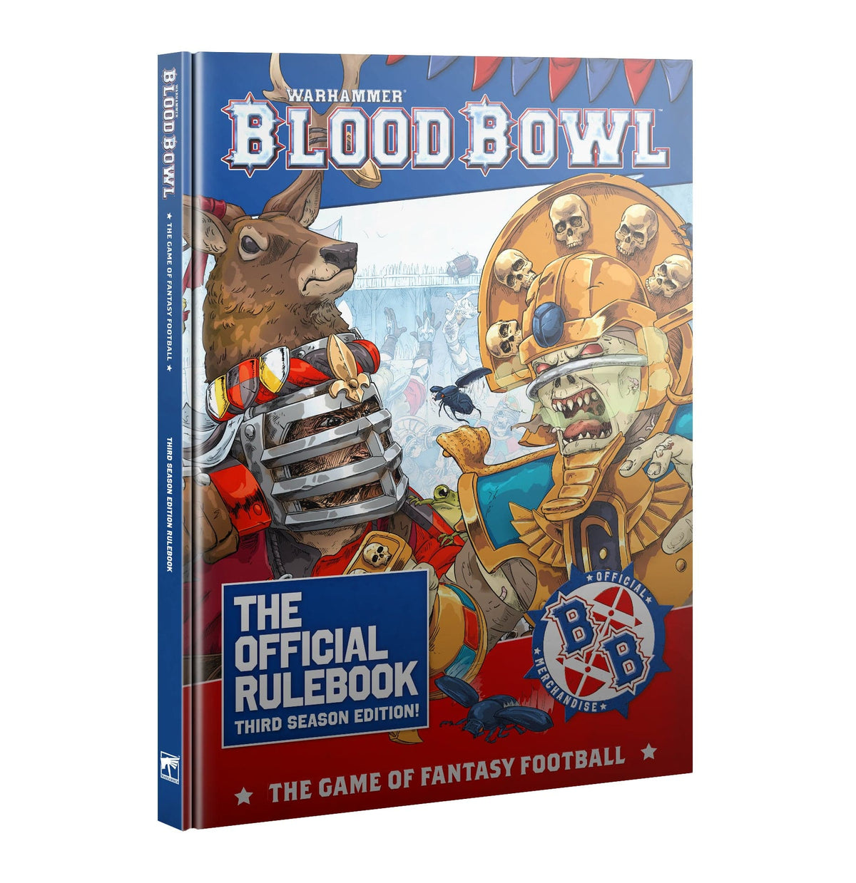 Games Workshop Tabletop Games > Games Workshop > Blood Bowl Blood Bowl - Season 3 Rulebook 9781837792313 200-03