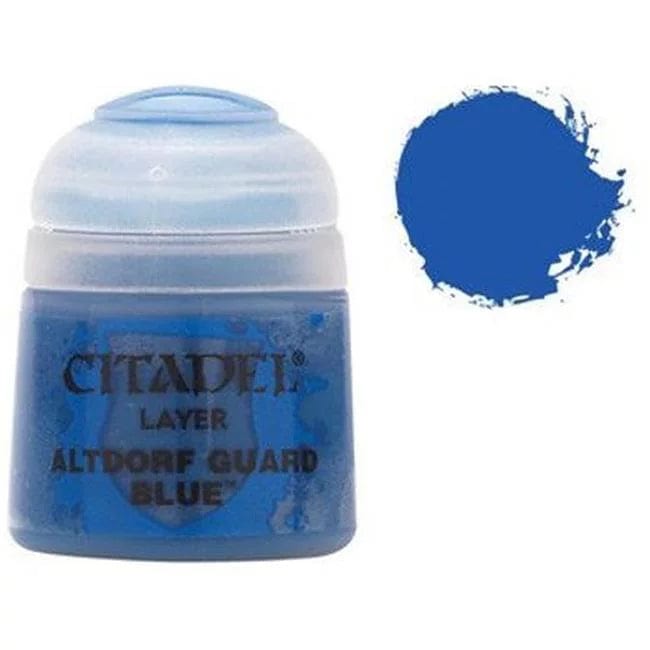 Games Workshop Tabletop Games > Games Workshop > Citadel Citadel: Layer Paint - Altdorf Guard Blue 5011921185276 22-15