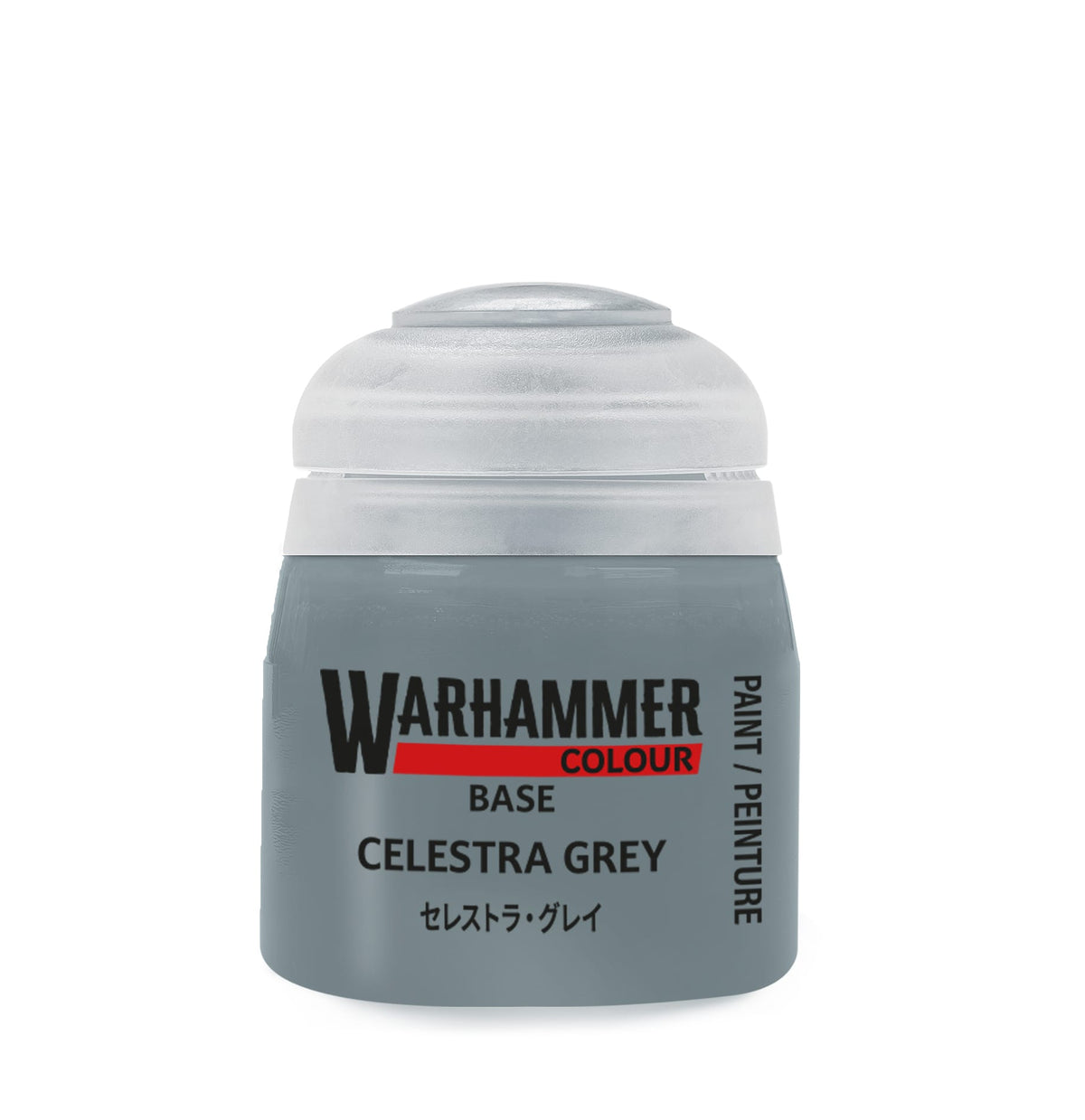 Games Workshop Tabletop Games > Games Workshop > Citadel Warhammer Base Paint - Celestra Grey 5011921234509 BSA-21-26