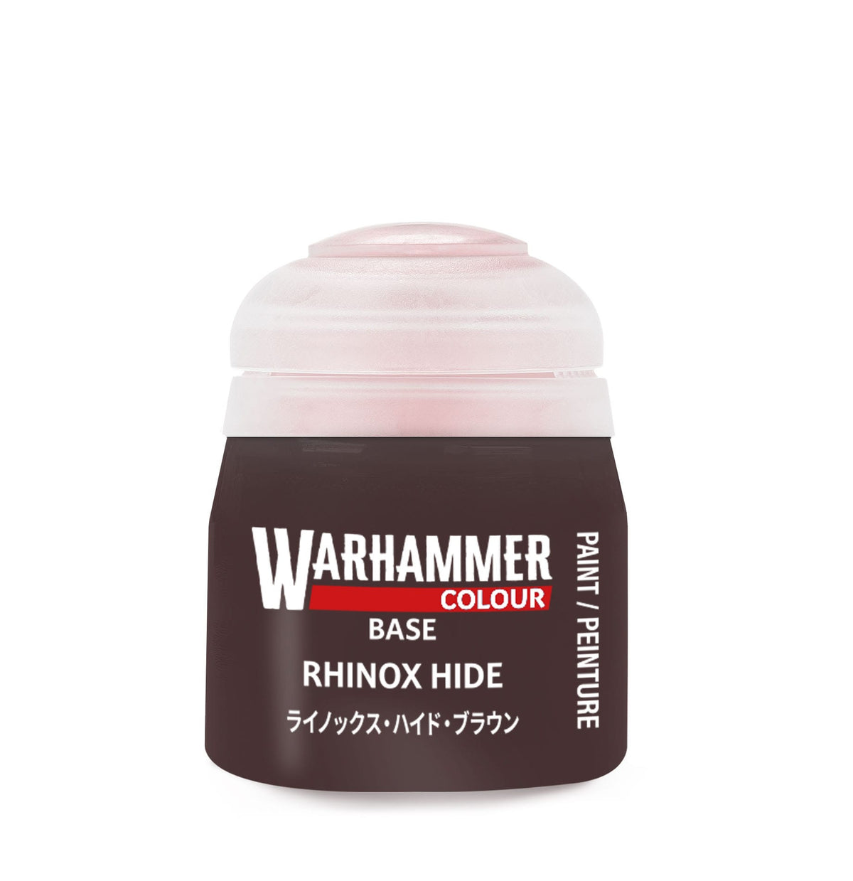 Games Workshop Tabletop Games > Games Workshop > Citadel Warhammer Base Paint - Rhinox Hide 5011921234462 BSA-21-22