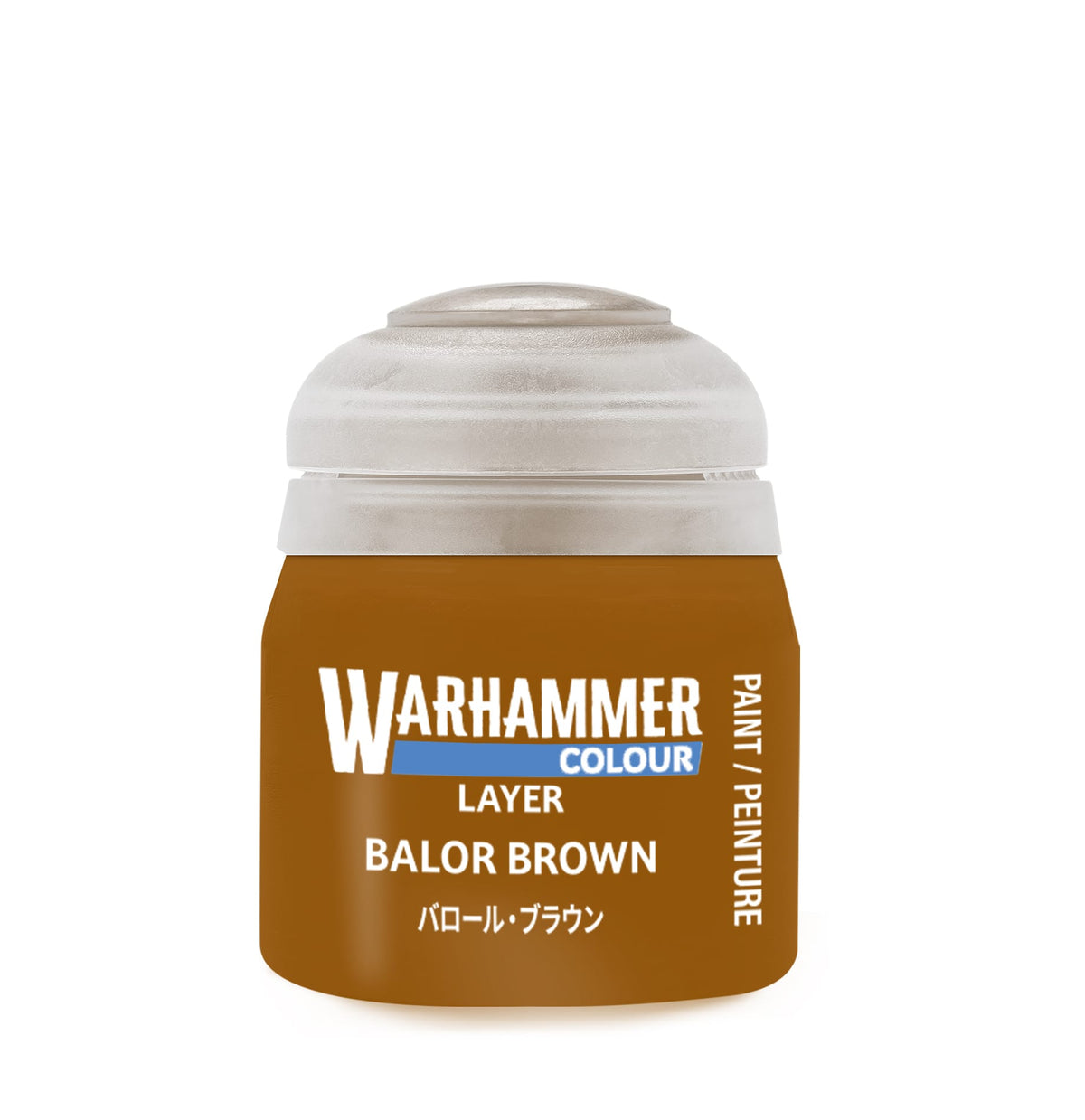 Games Workshop Tabletop Games > Games Workshop > Citadel Warhammer Layer Paint - Balor Brown 5011921235148 BSA-22-43