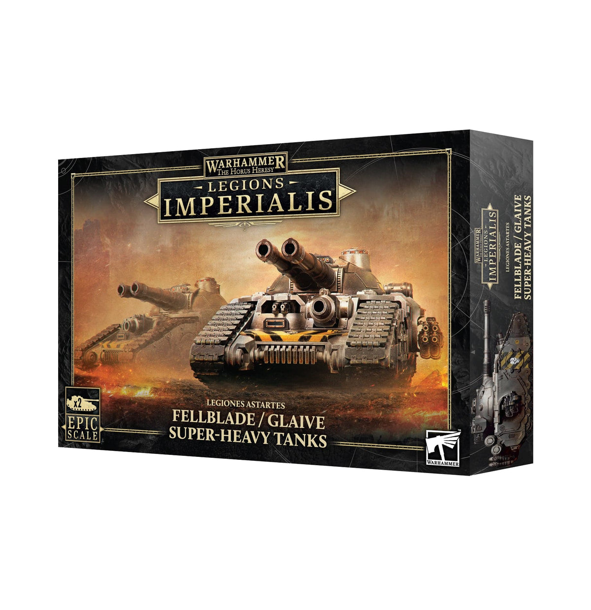 Games Workshop Tabletop Games > Games Workshop > Horus Heresy Warhammer HH: Legions Imperialis Astartes Fellblade - Glaive Super-heavy Tanks 5011921248292 03-95