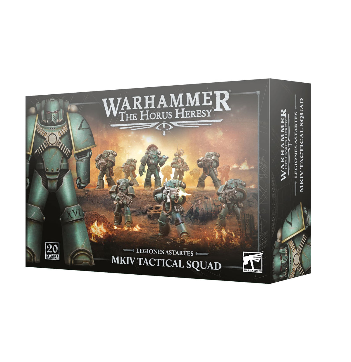 Games Workshop Tabletop Games > Games Workshop > Horus Heresy Warhammer - Horus Heresy - Legiones Astartes: MKIV Tactical Squad 5011921266753 31-172