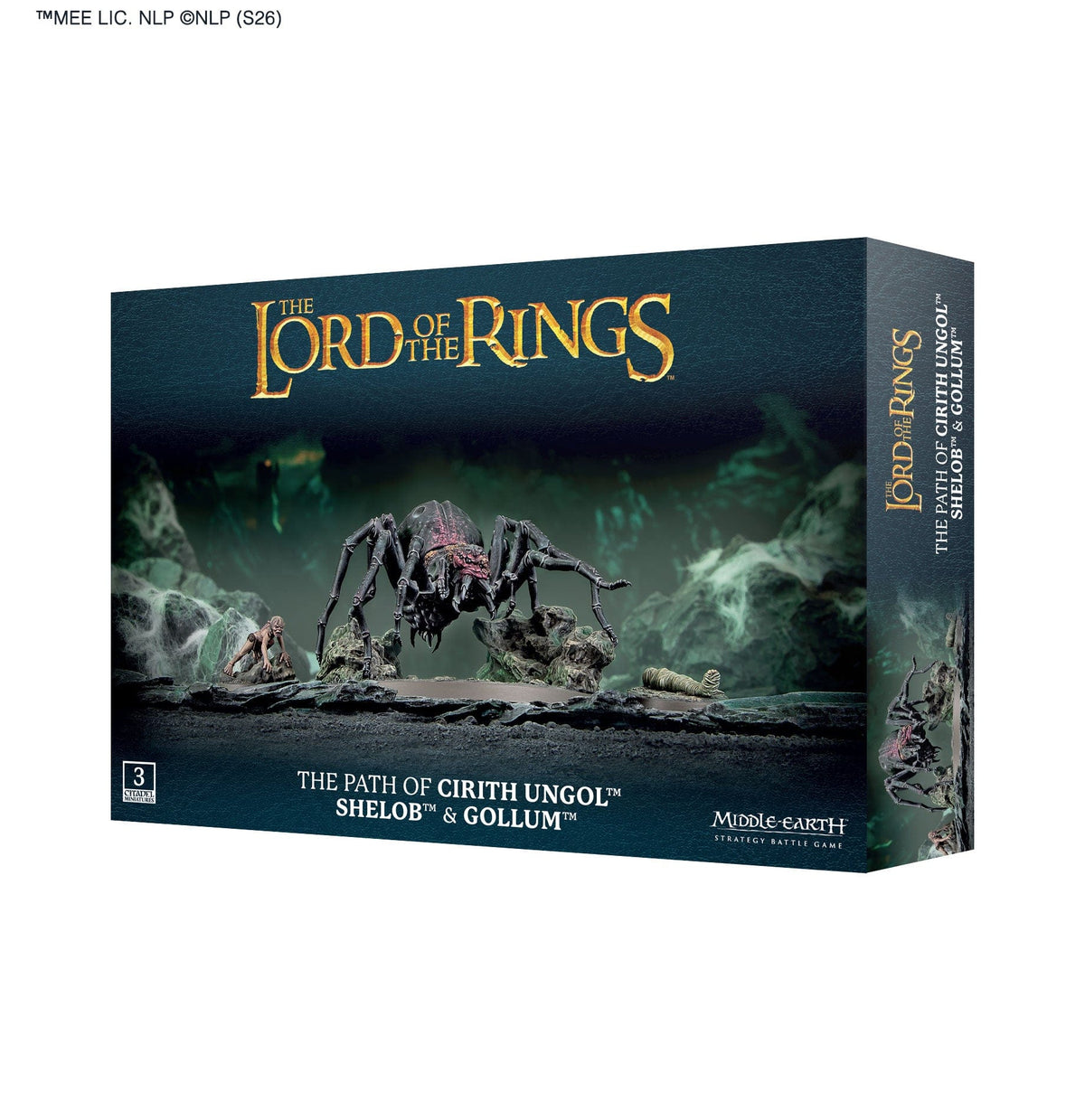 Games Workshop Tabletop Games > Games Workshop > Middle-Earth Middle Earth SBG - The Lord of the Rings: The Path Of Cirith Ungol Shelob And Gollum 5011921263943 30-102