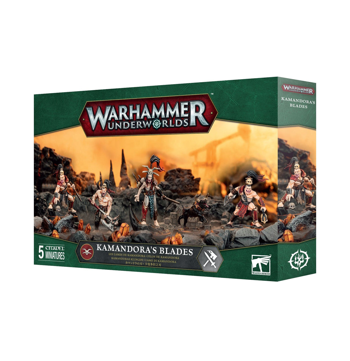 Games Workshop Tabletop Games > Games Workshop > Underworlds Warhammer 40K - WARHAMMER UNDERWORLDS:KAMANDORA'S BLADES 5011921250448 34-008