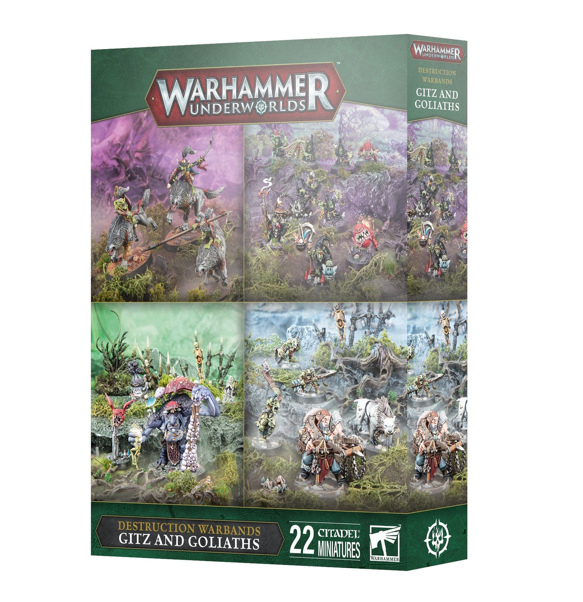 Games Workshop Tabletop Games > Games Workshop > Underworlds Warhammer Underworlds: Gitz and Goliaths 5011921248612 109-43