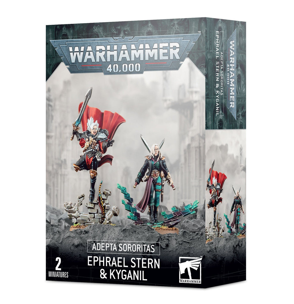 Games Workshop Tabletop Games > Games Workshop > Warhammer 40k > Adepta Sororitas Warhammer 40K - Adepta Sororitas: Daemonifuge Ephrael Stern & Kyganil 5011921156849 40-50