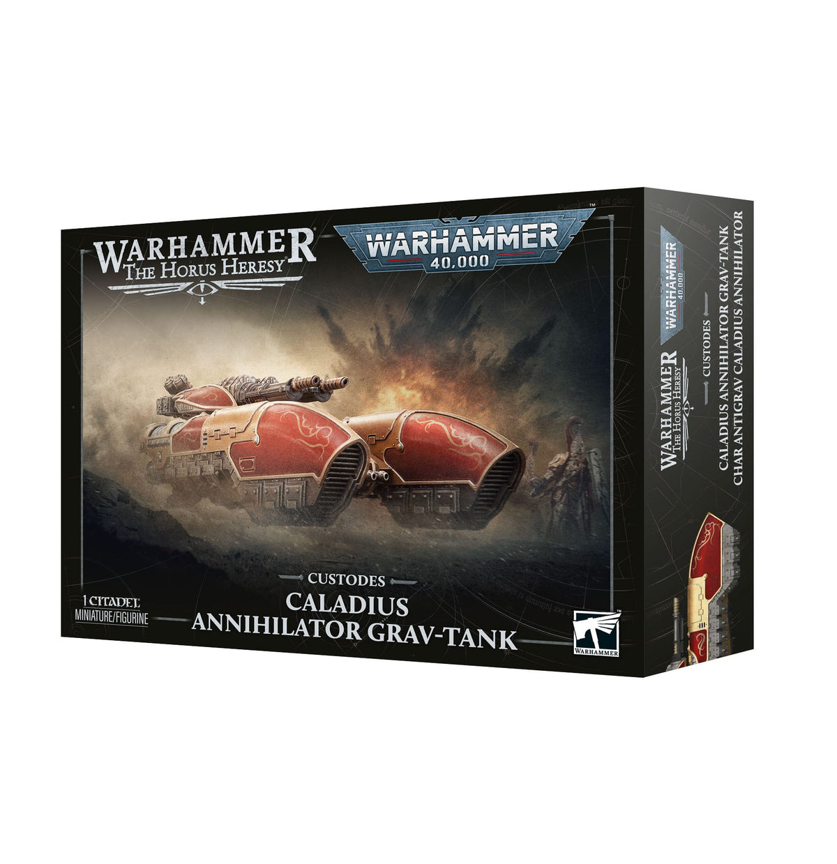 Games Workshop Tabletop Games > Games Workshop > Warhammer 40k > Adeptus Custodes Warhammer 40K - Adeptus Custodes: Caladius Annihilator Grav-Tank 5011921285860 77-10