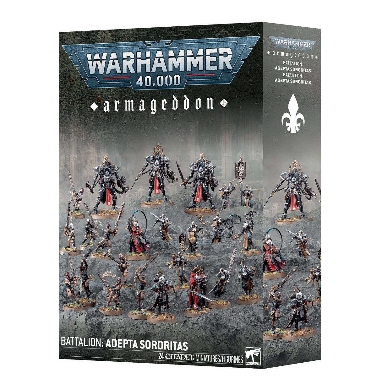 Games Workshop Tabletop Games > Games Workshop > Warhammer 40k > Astra Militarum Warhammer 40K - Armageddon Battalion Adepta Soroitas 5011921251414 52-65