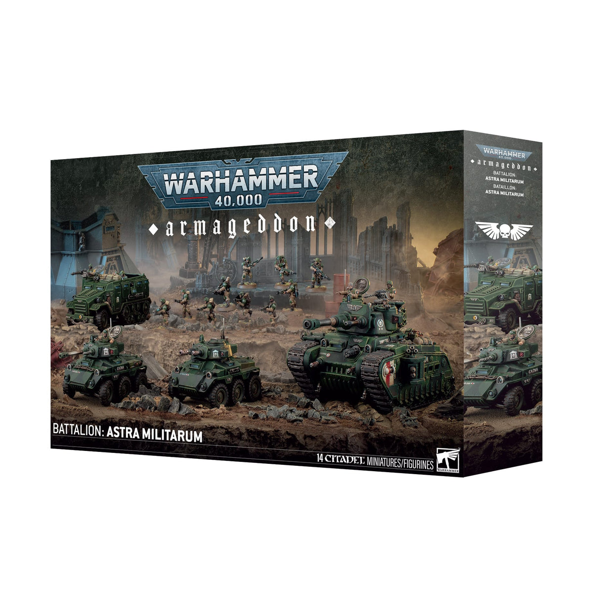 Games Workshop Tabletop Games > Games Workshop > Warhammer 40k > Astra Militarum Warhammer 40K - Armageddon Battalion Astra Militarum 5011921261611 47-47