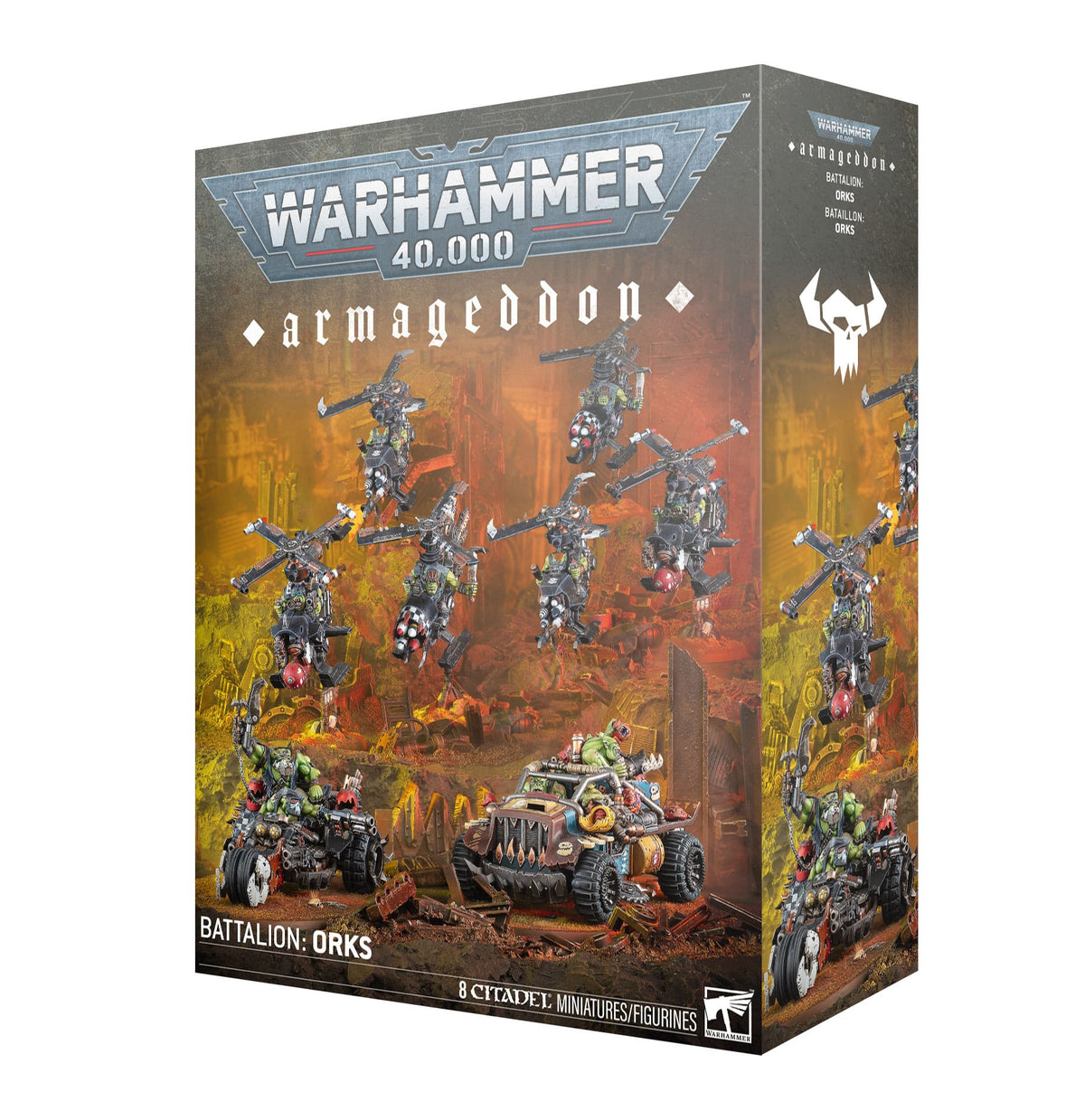Games Workshop Tabletop Games > Games Workshop > Warhammer 40k > Astra Militarum Warhammer 40K - Armageddon Battalion Orks 5011921251384 73-501