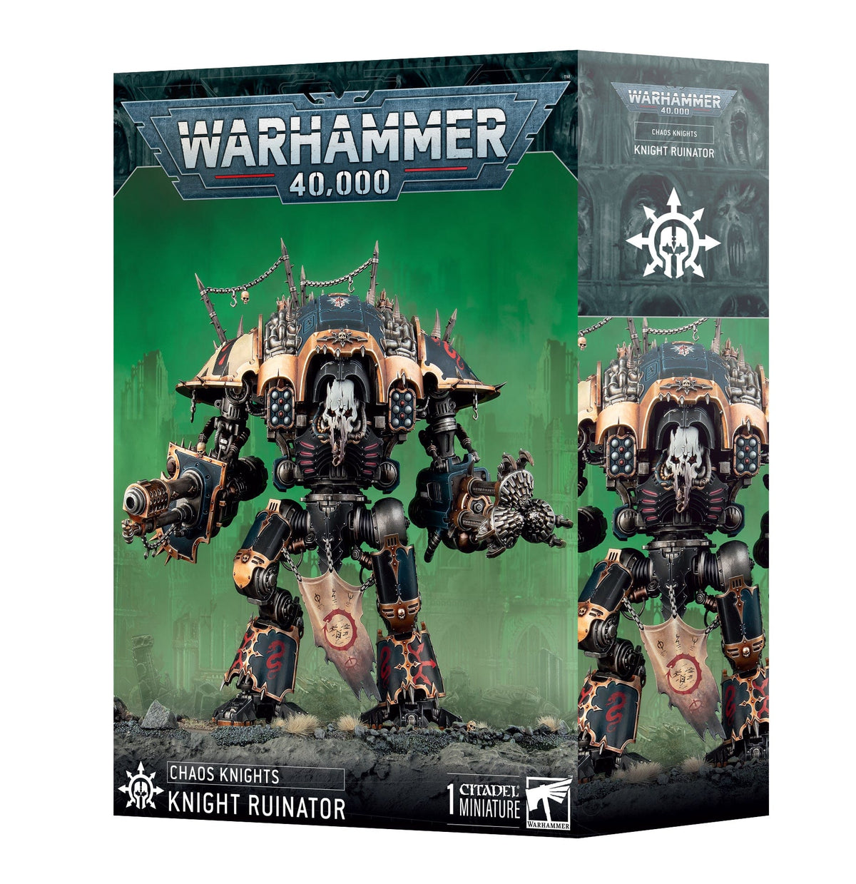 Games Workshop Tabletop Games > Games Workshop > Warhammer 40k > Chaos Knights Warhammer 40K - Chaos Knights: Ruinator 5011921225095 43-102