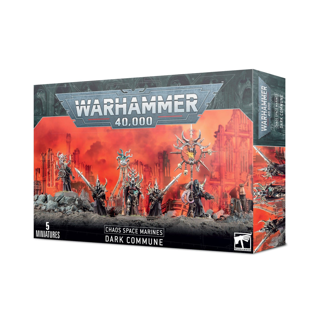 Games Workshop Tabletop Games > Games Workshop > Warhammer 40k > Chaos Space Marines Warhammer 40k - Chaos Space Marines: Dark Commune 5011921165414 43-87