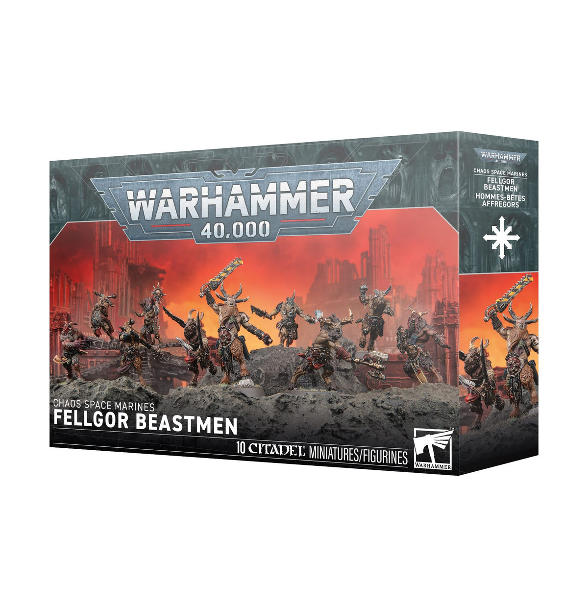 Games Workshop Tabletop Games > Games Workshop > Warhammer 40k > Chaos Space Marines Warhammer 40k - Chaos Space Marines: Fellgor Beastmen 5011921273324 43-67