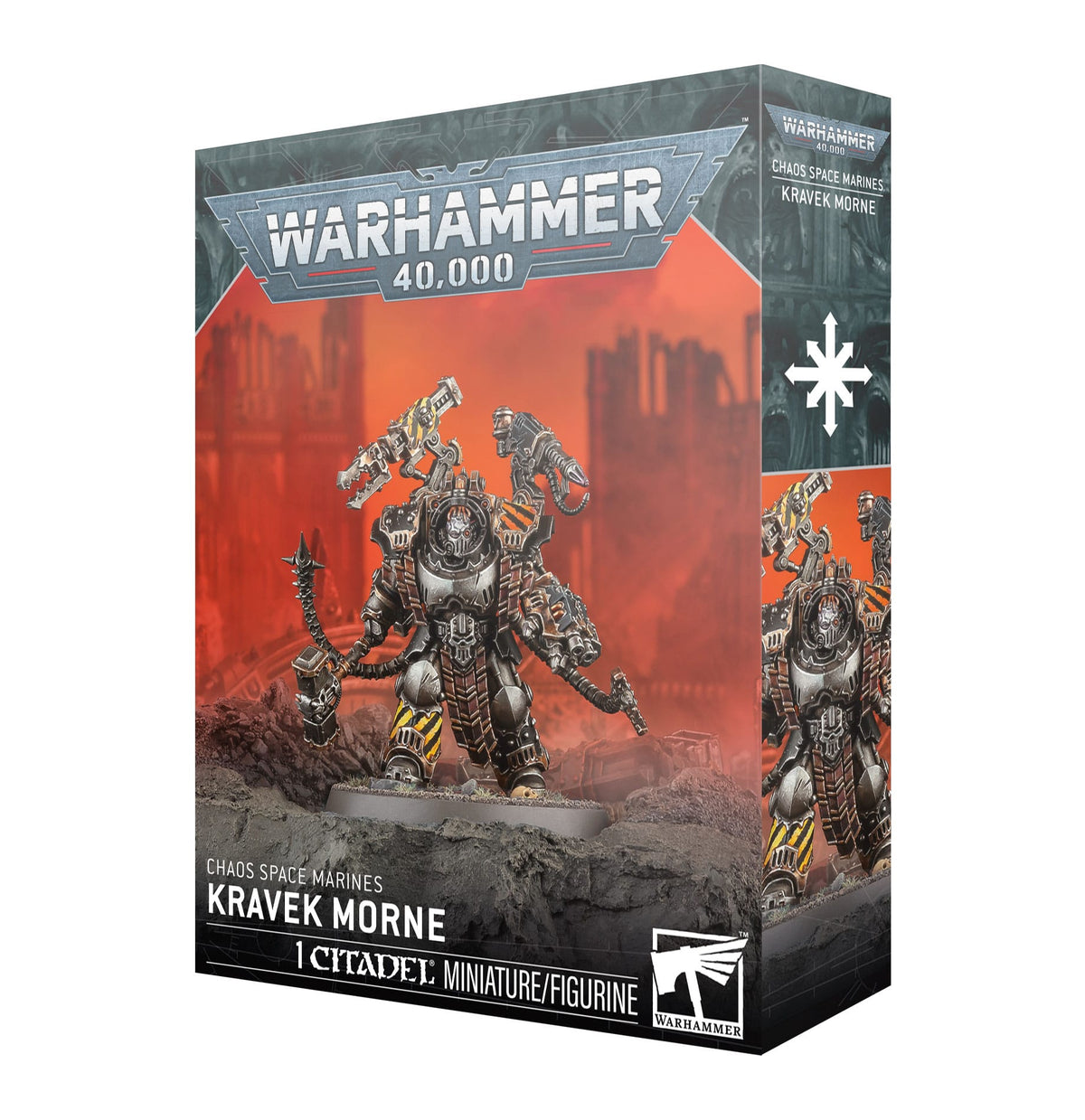 Games Workshop Tabletop Games > Games Workshop > Warhammer 40k > Chaos Space Marines Warhammer 40K: Chaos Space Marines: Kravek Morne 5011921259267 43-33