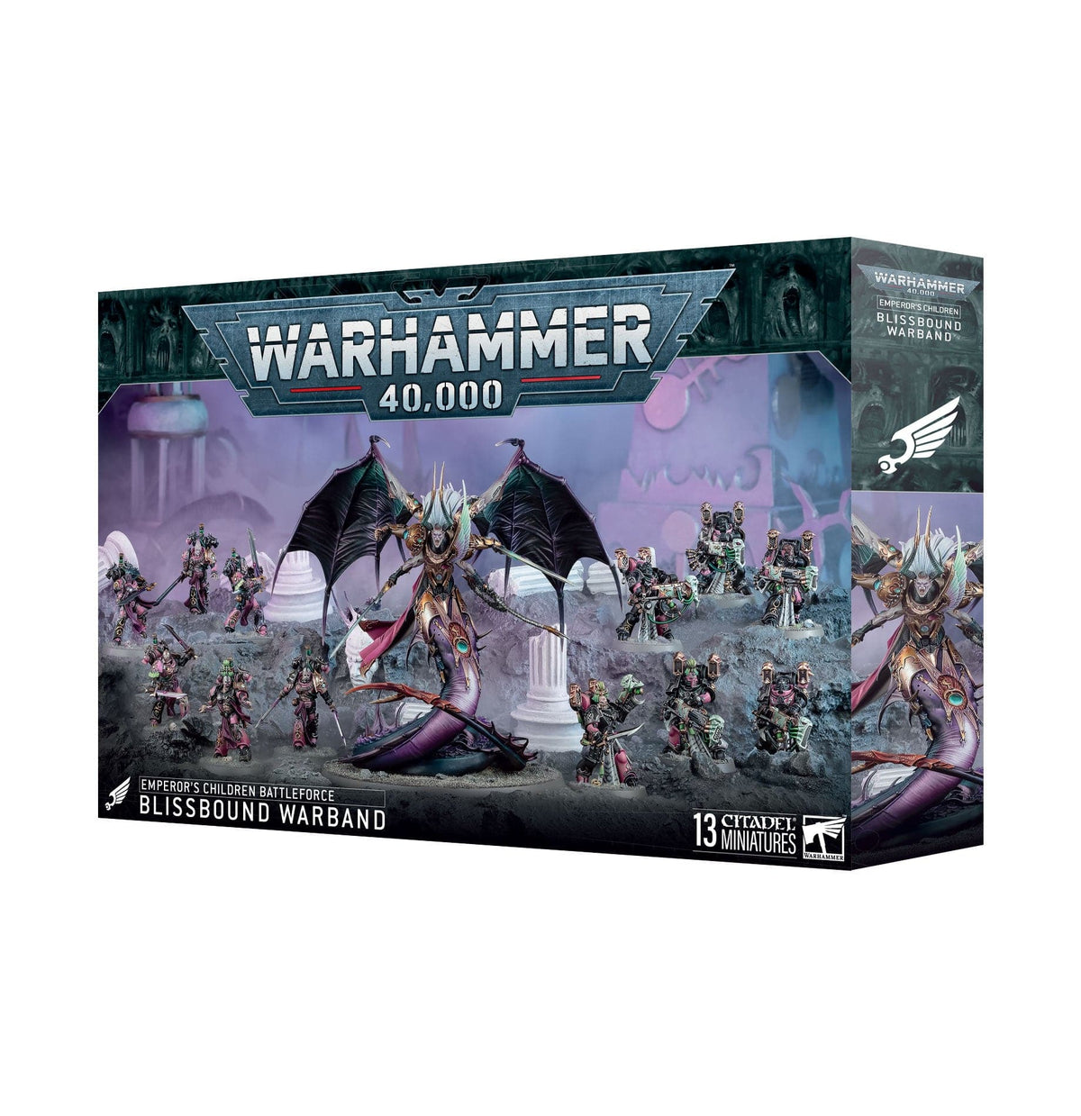Games Workshop Tabletop Games > Games Workshop > Warhammer 40k > Chaos Space Marines Warhammer 40K - Emperor's Children: Blissbound Warband 5011921258215 71-37