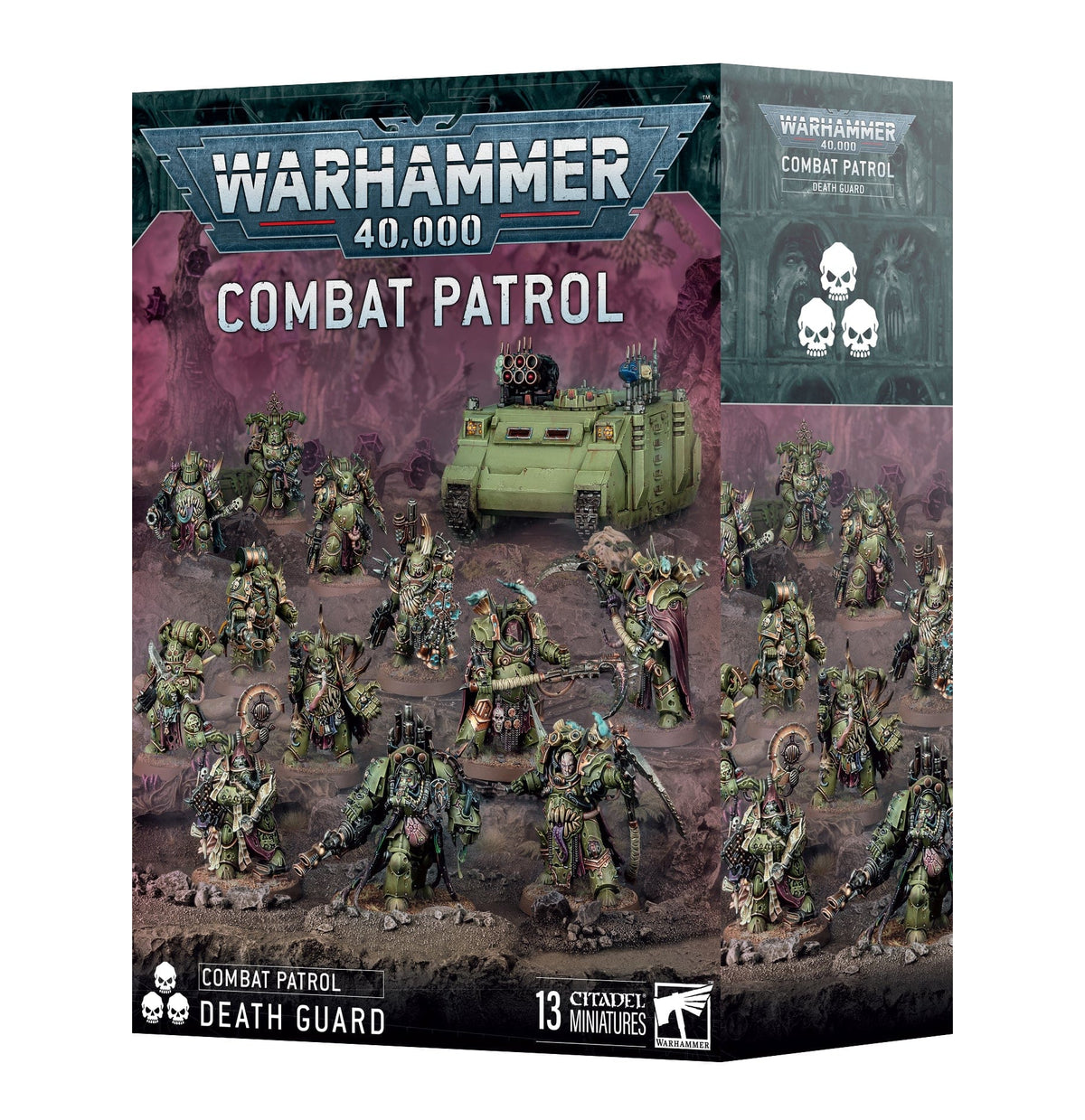 Games Workshop Tabletop Games > Games Workshop > Warhammer 40k > Death Guard Warhammer 40K - Death Guard: Combat Patrol 5011921225590 73-422