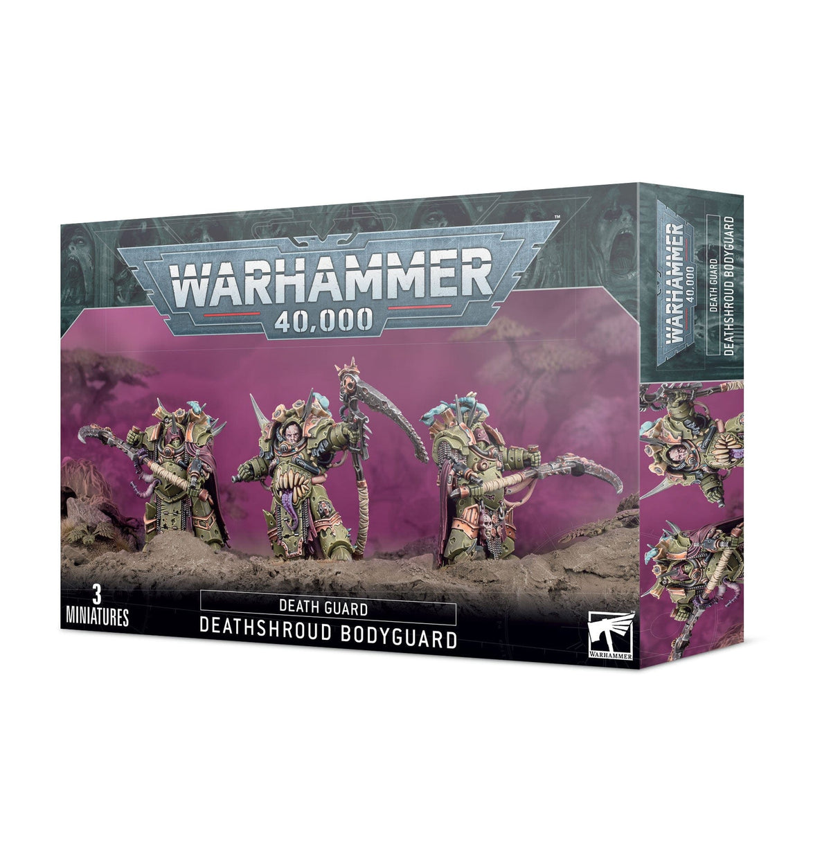 Games Workshop Tabletop Games > Games Workshop > Warhammer 40k > Deathguard Warhammer 40k - Death Guard: Deathshroud Bodyguard 5011921153527 43-50